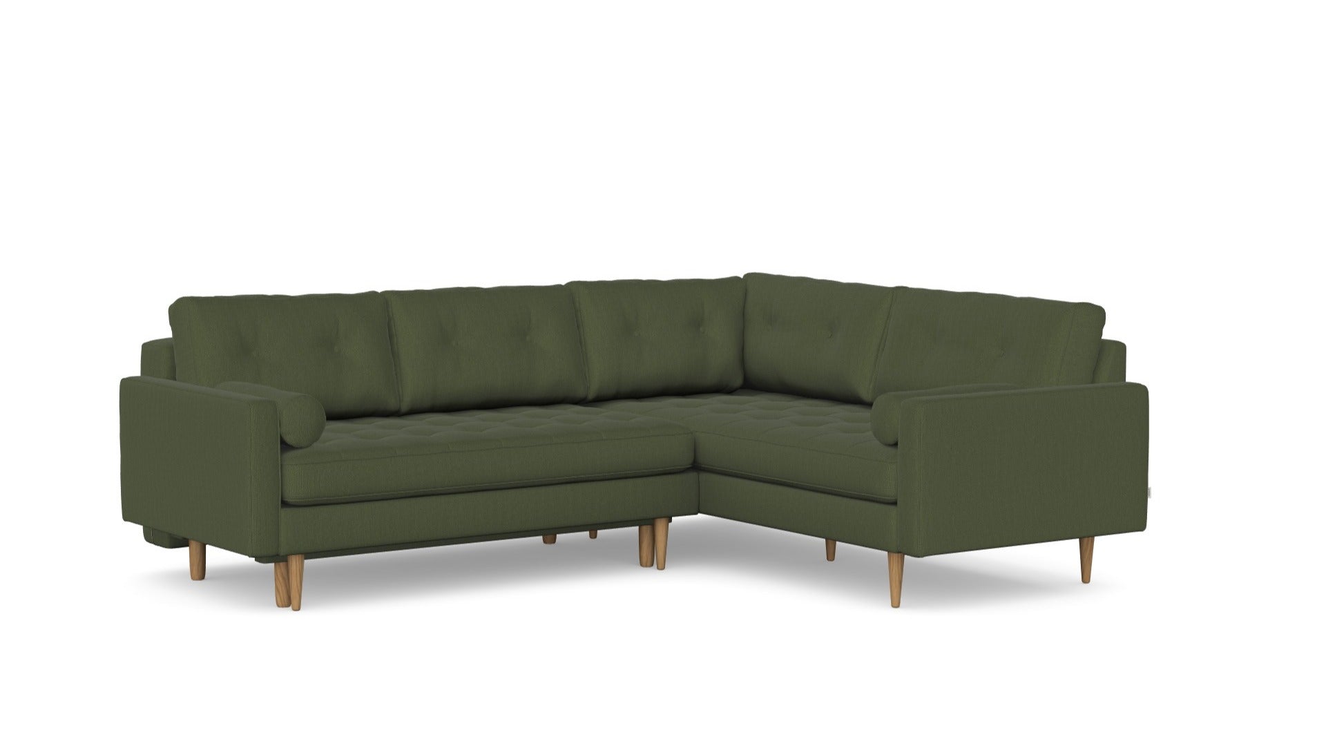 Esme Corner sofabed quilted, left