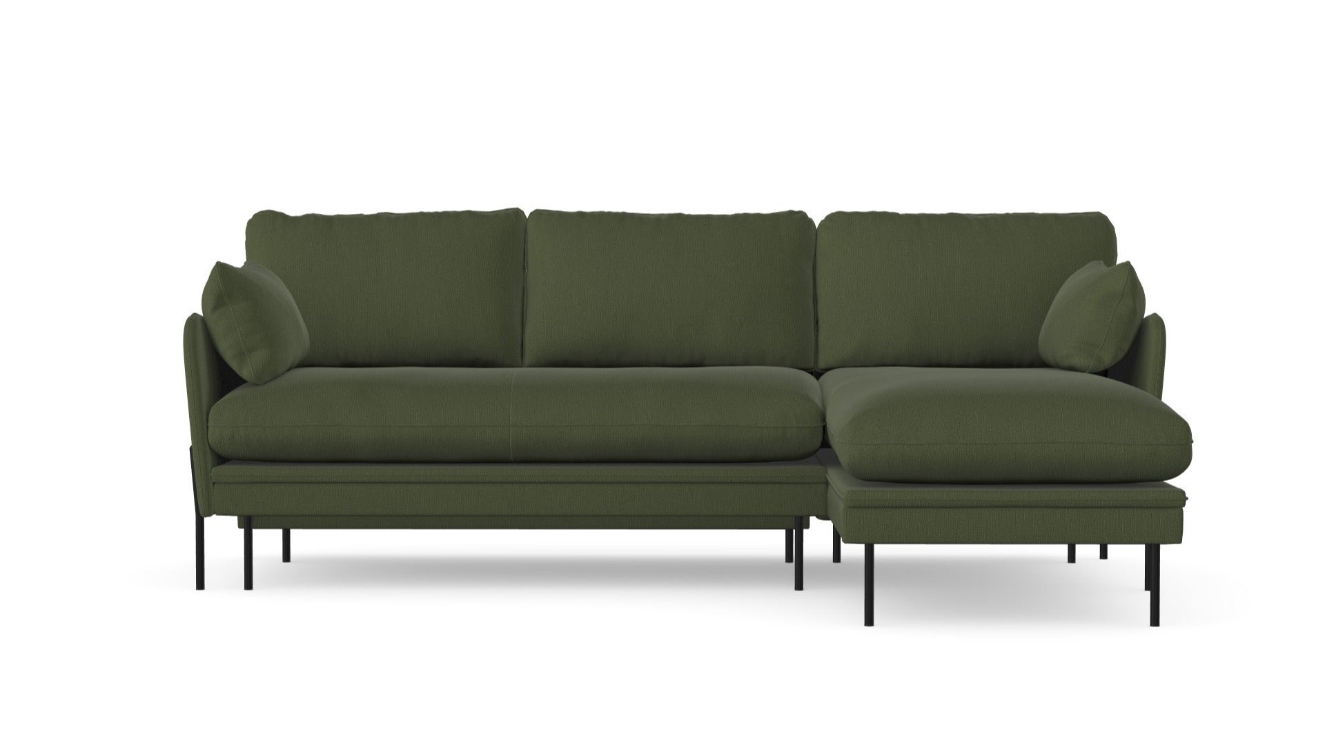 Bonnie sofabed with chaise longue