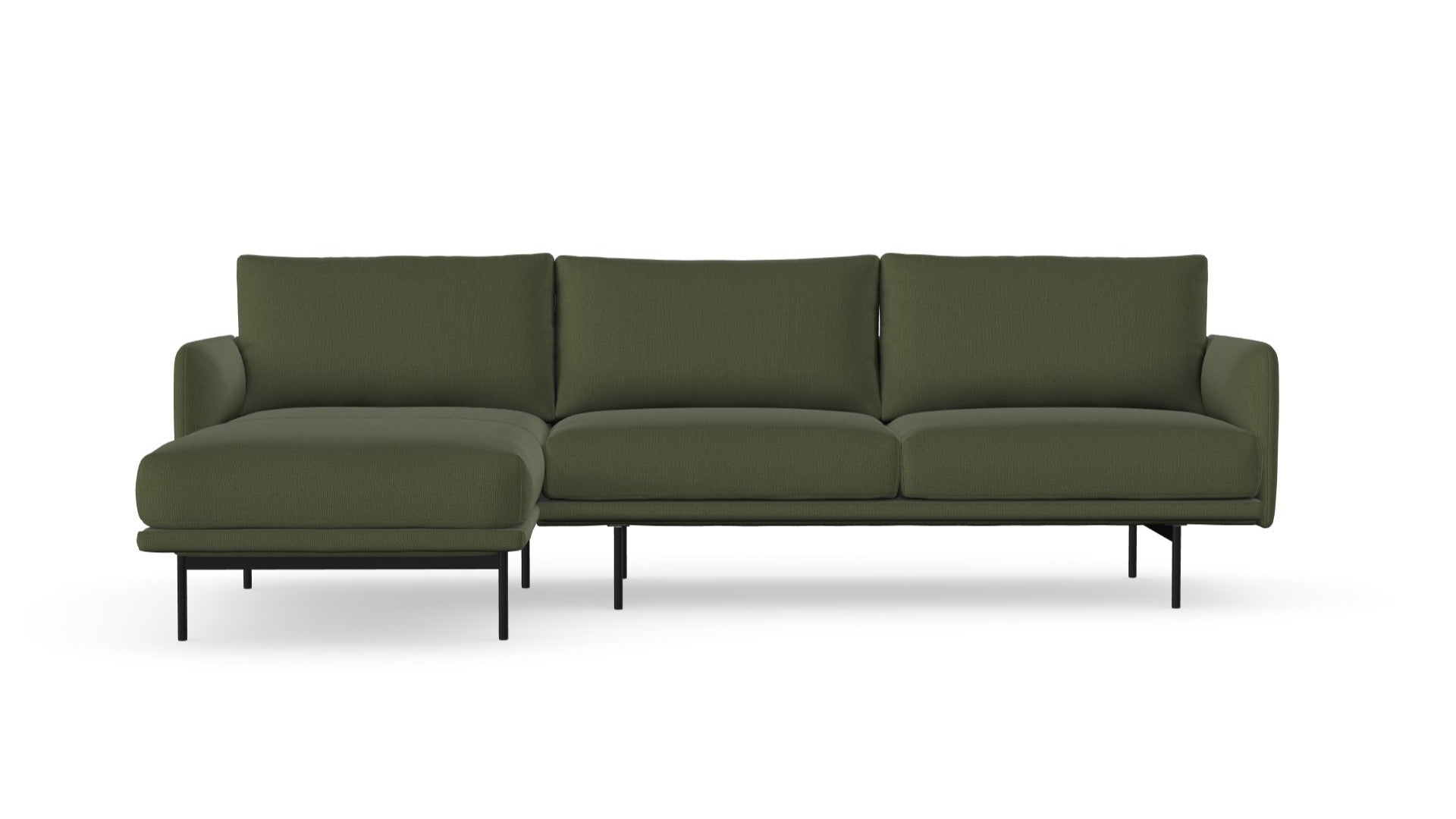 Uma sofa with chaise longue, right