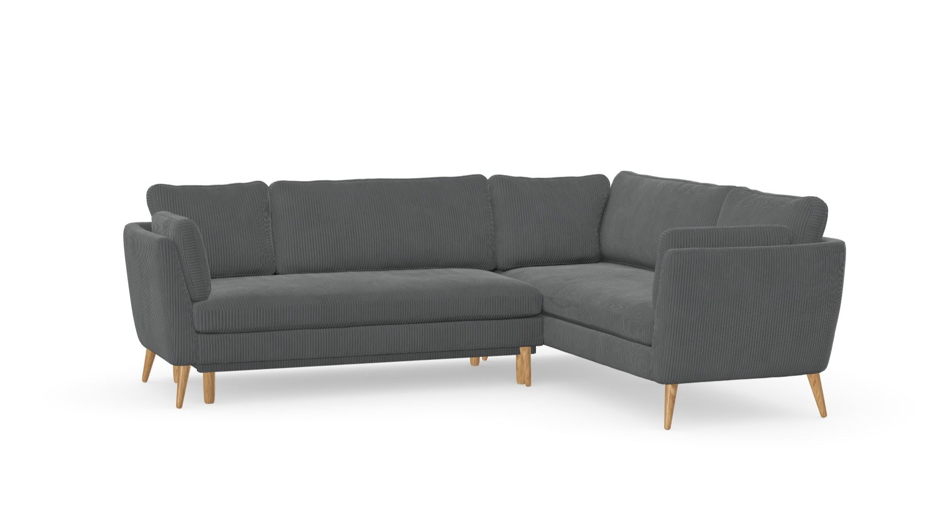 Jane Corner sofa with sleeping function, left