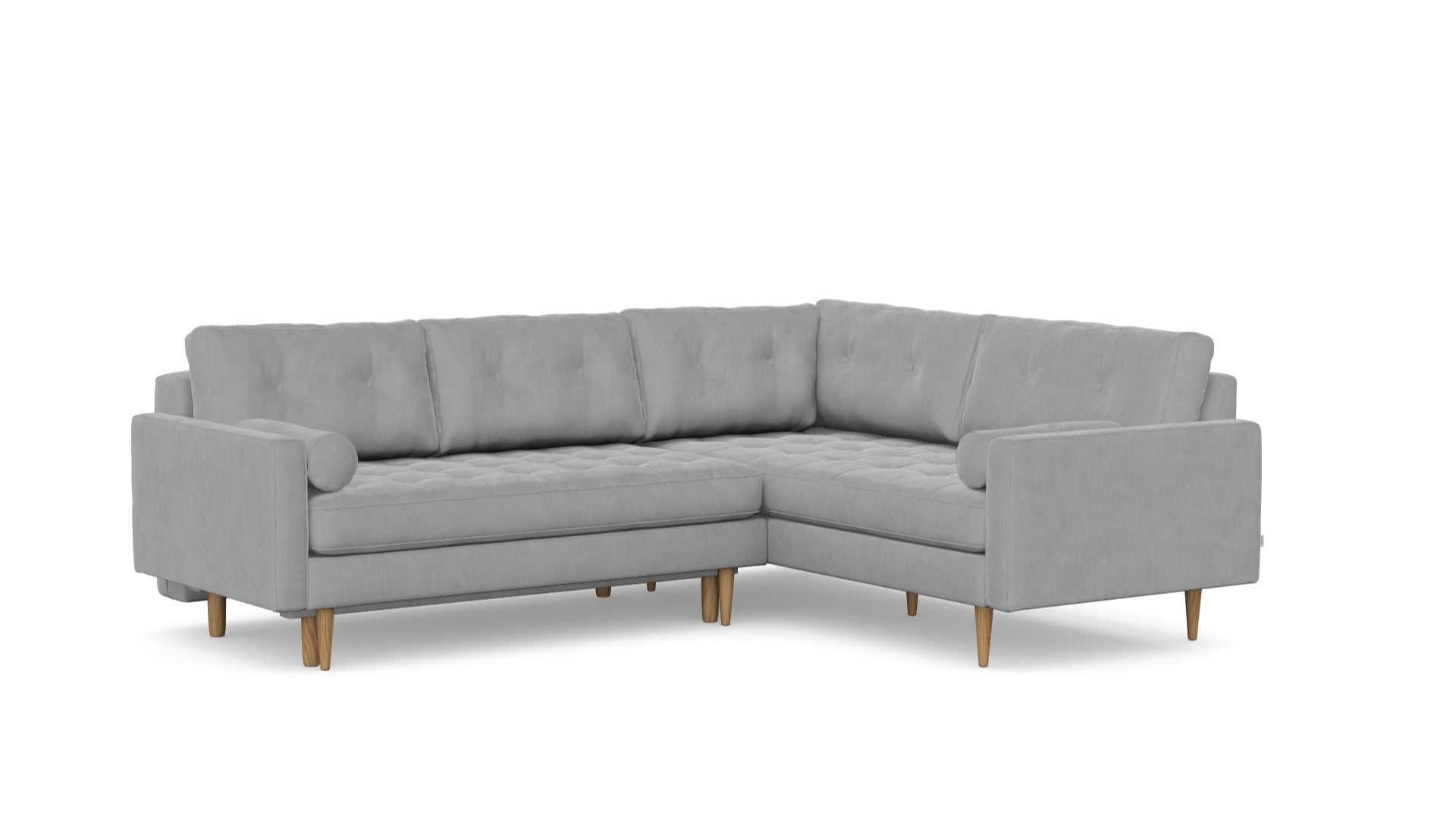 Esme Corner sofabed quilted, left
