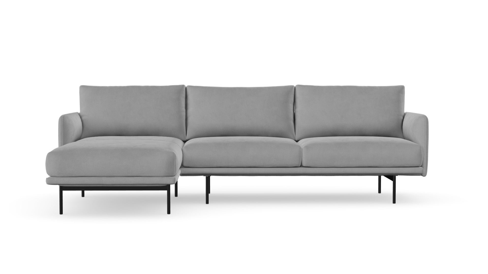 Uma sofa with chaise longue, right