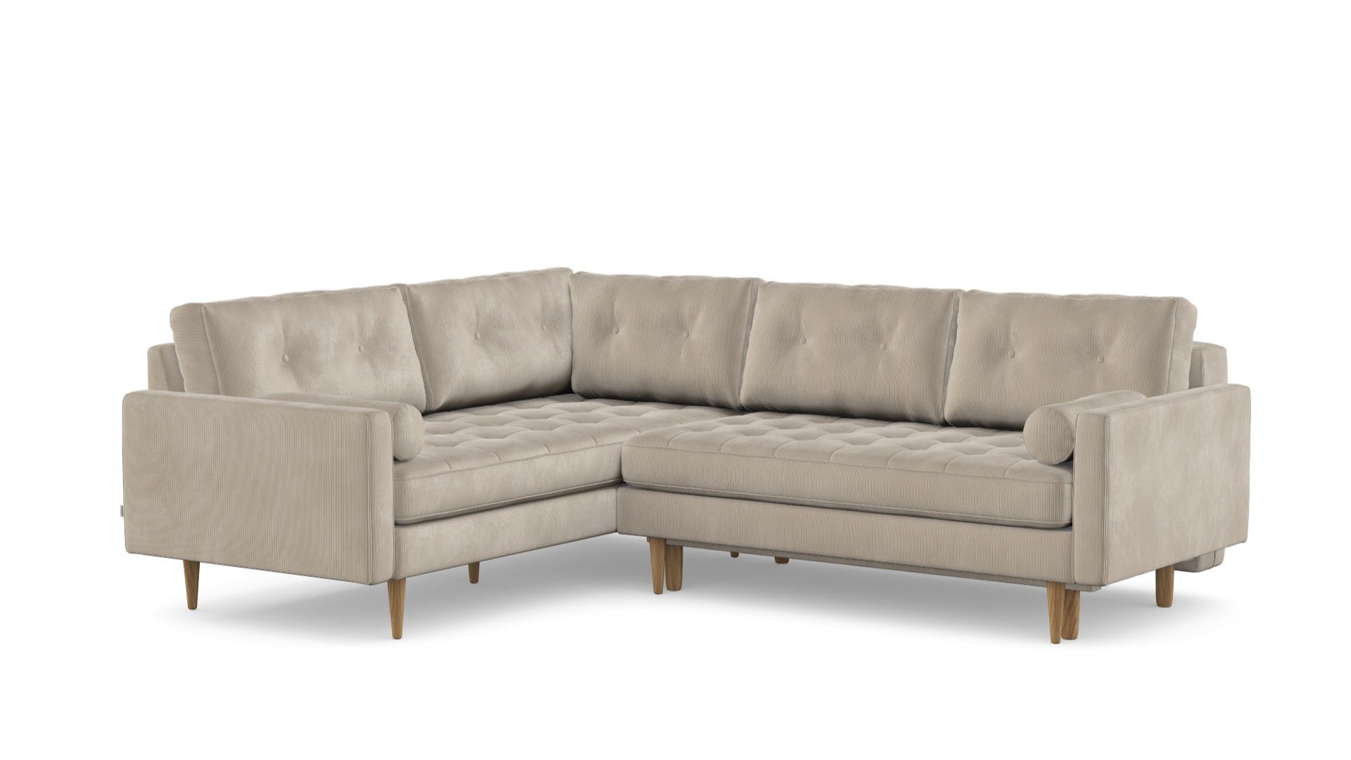 Esme Corner sofabed quilted, right