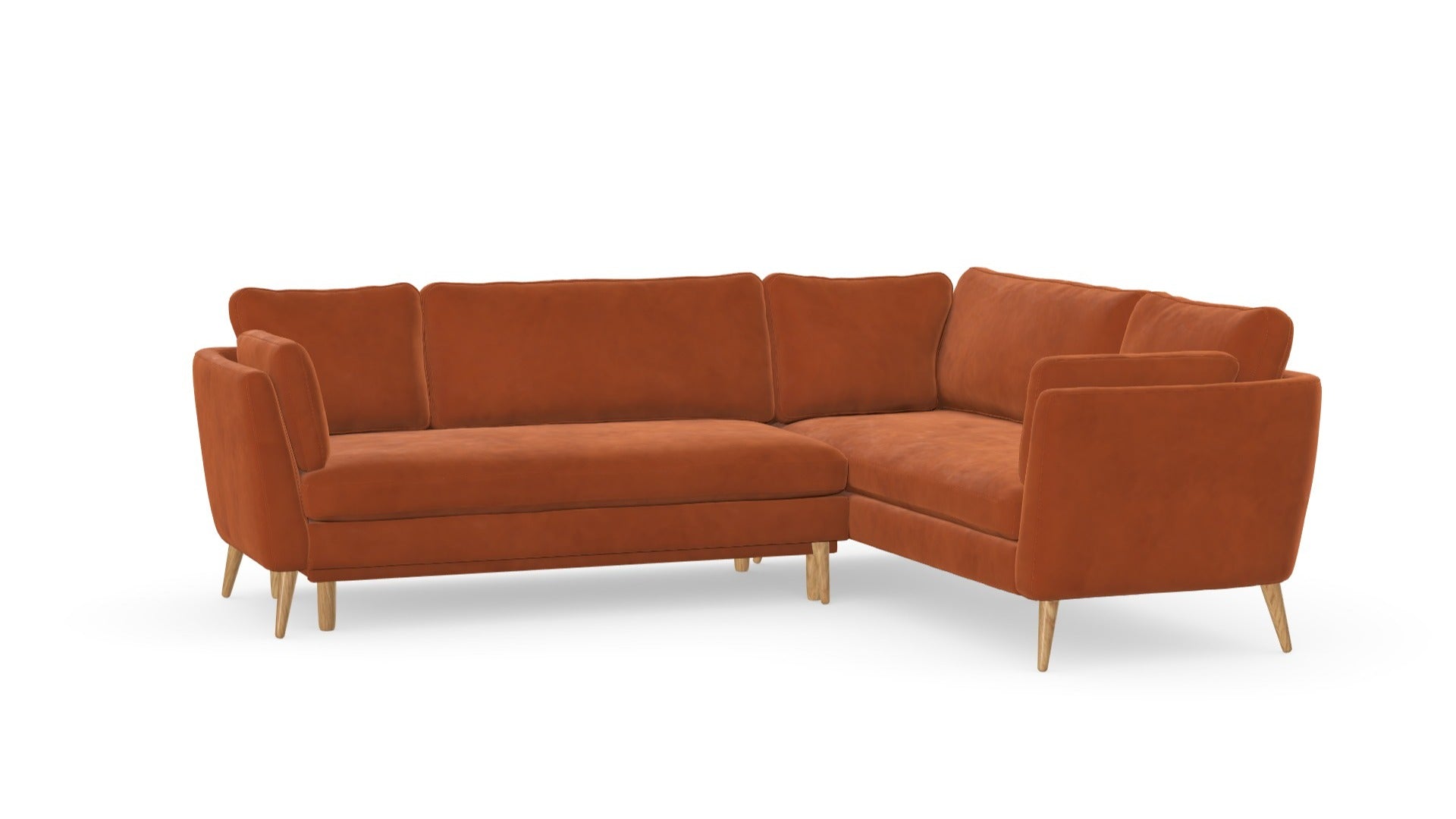 Jane Corner sofa with sleeping function, left