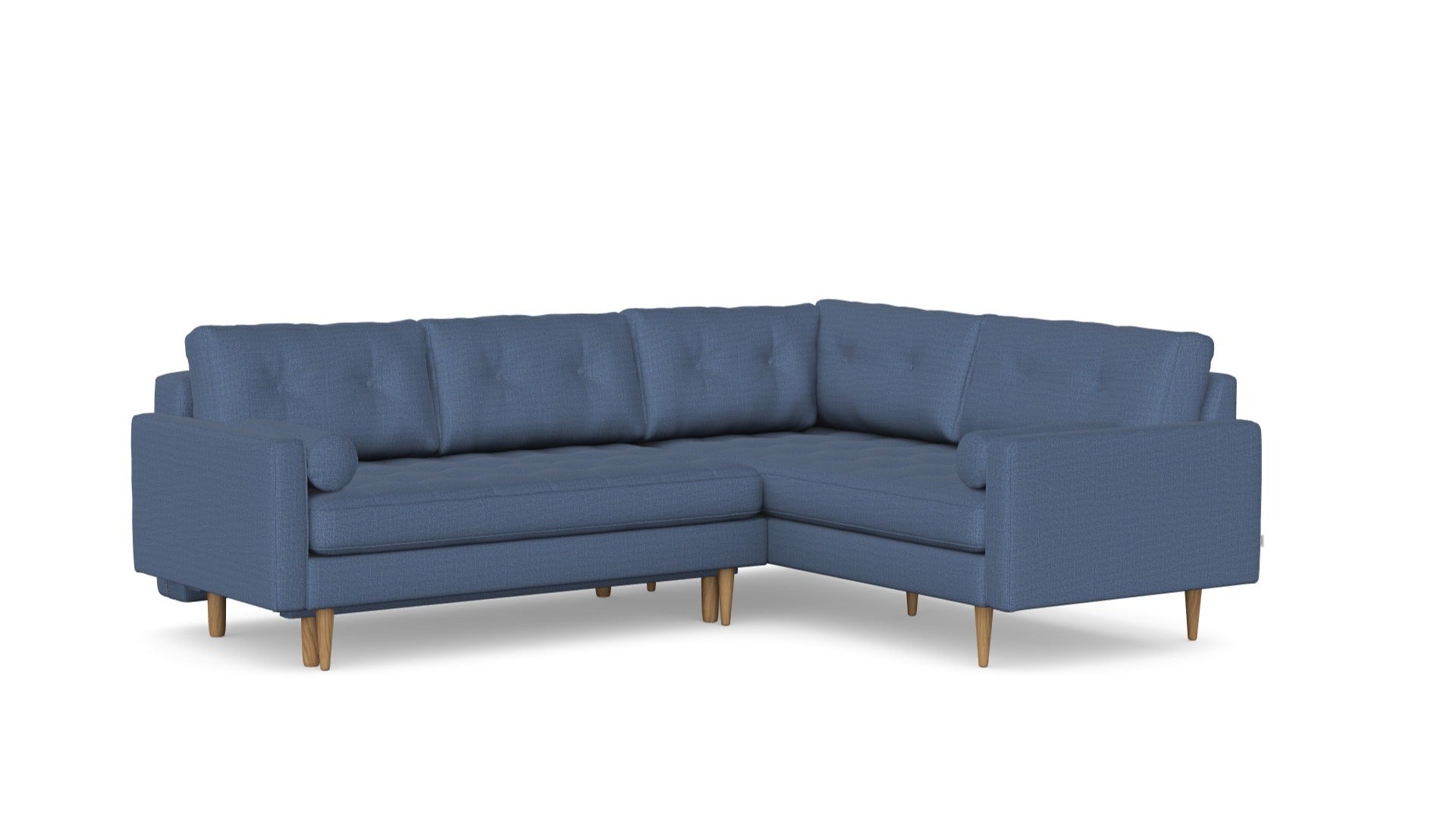 Esme Corner sofabed quilted, left