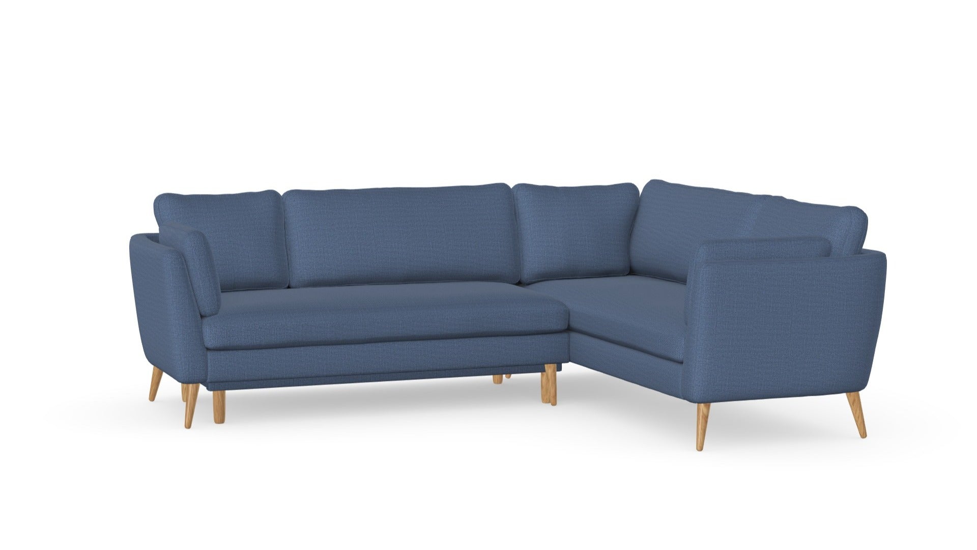 Jane Corner sofa with sleeping function, left