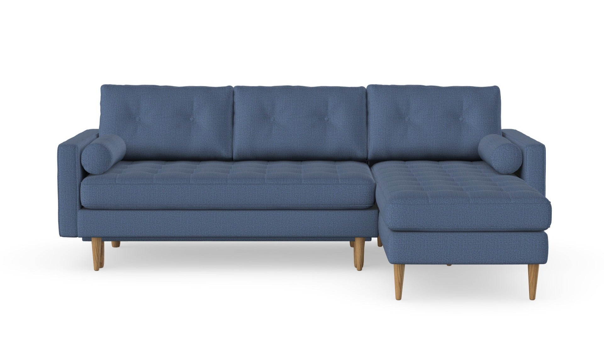 Esme quilted sofabed with a chaise longue