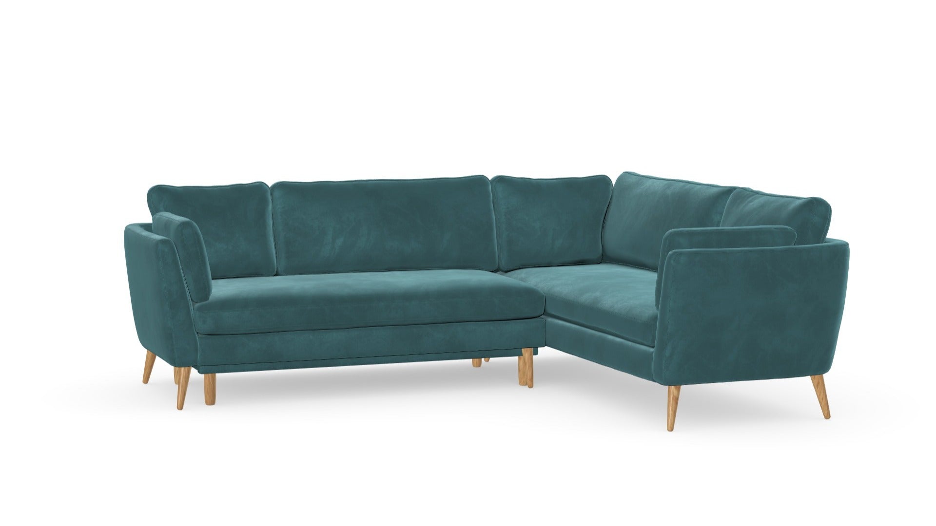 Jane Corner sofa with sleeping function, left