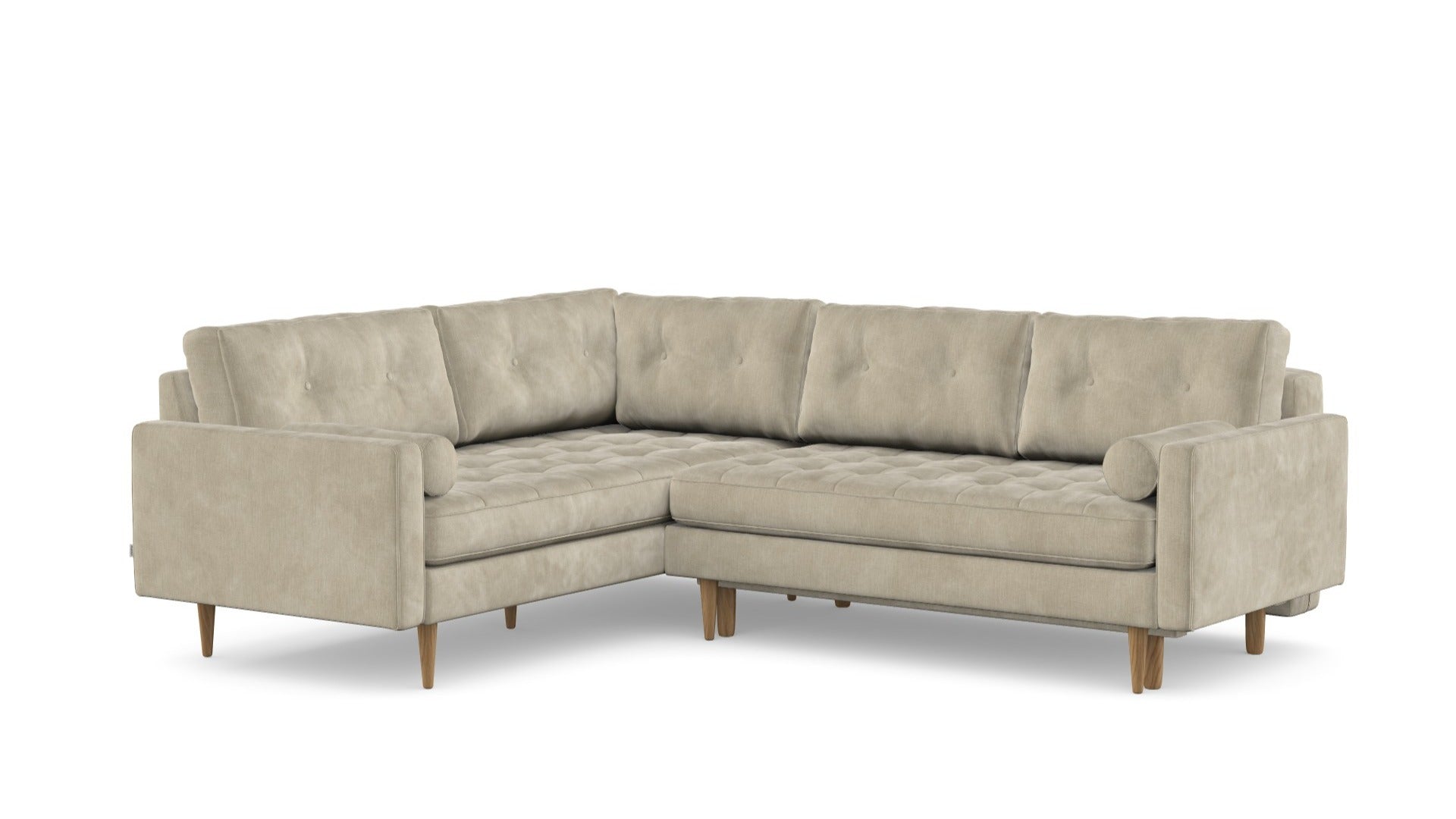 Esme Corner sofabed quilted, right