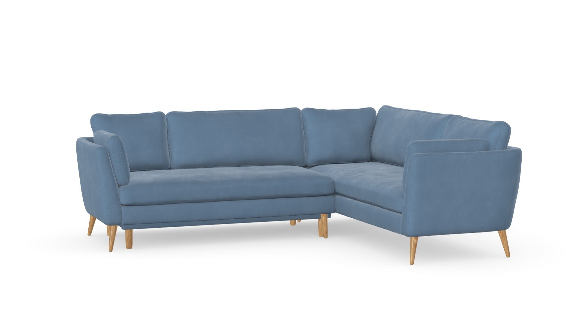 Jane Corner sofa with sleeping function, left