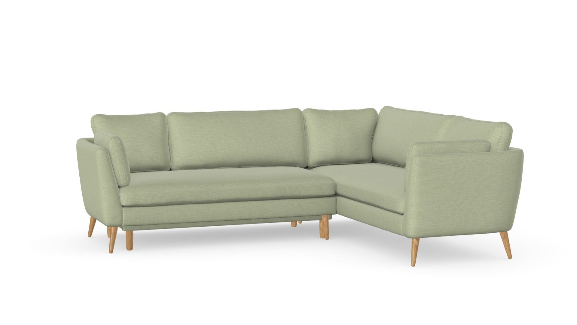 Jane Corner sofa with sleeping function, left