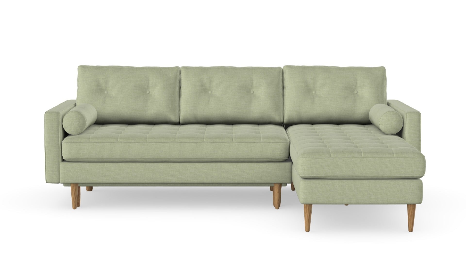 Esme quilted sofabed with a chaise longue