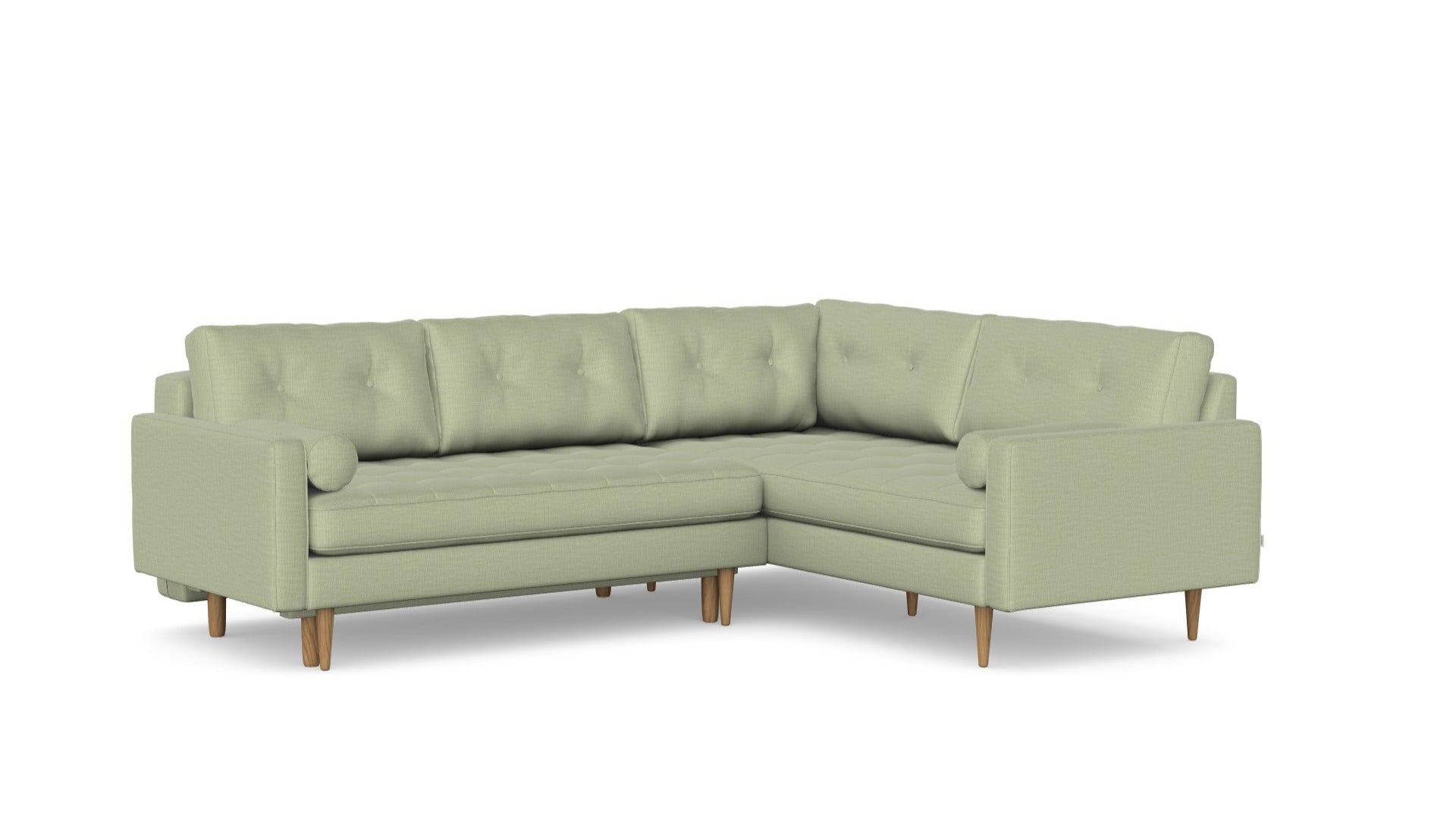 Esme Corner sofabed quilted, left