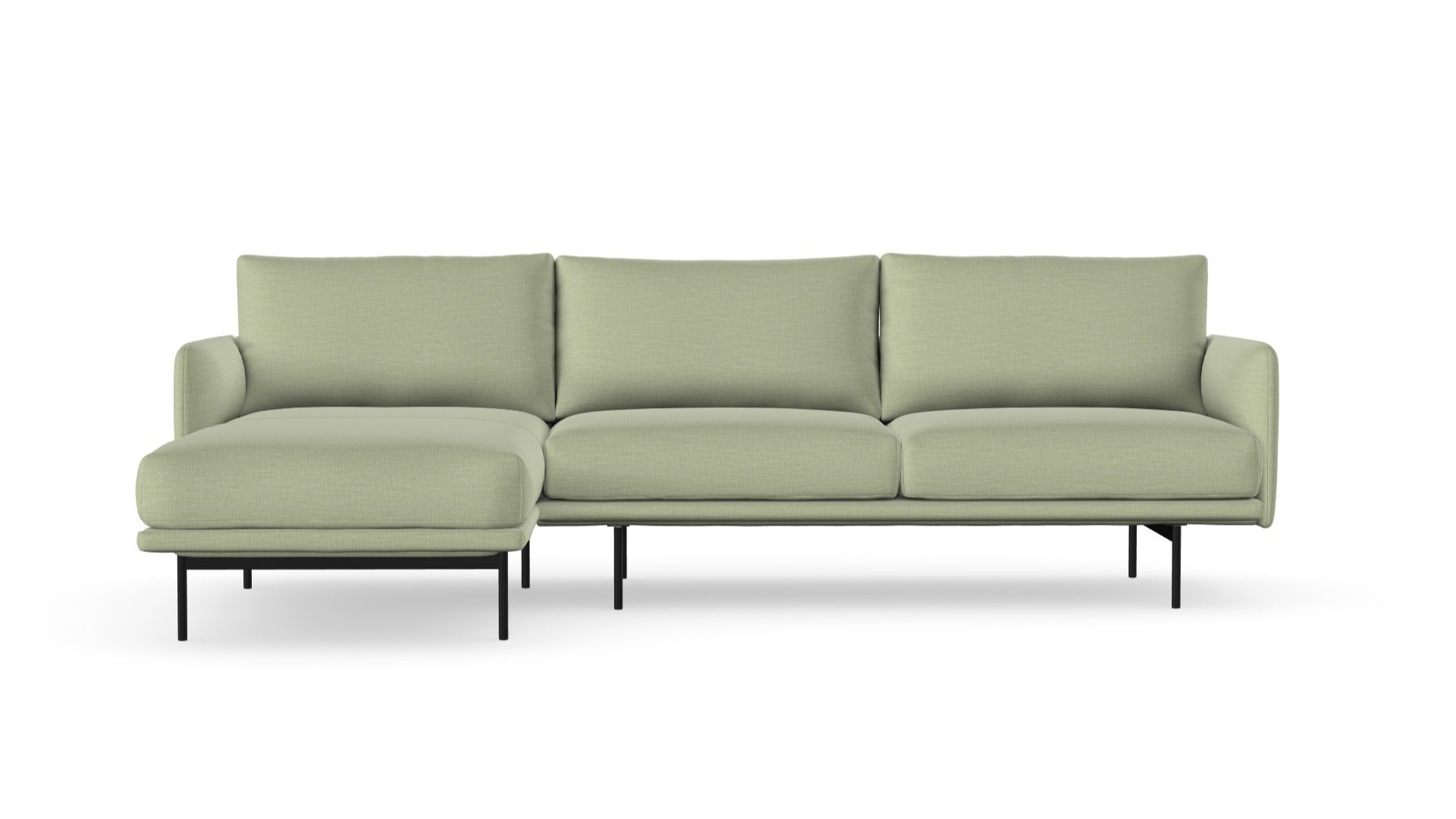 Uma sofa with chaise longue, right