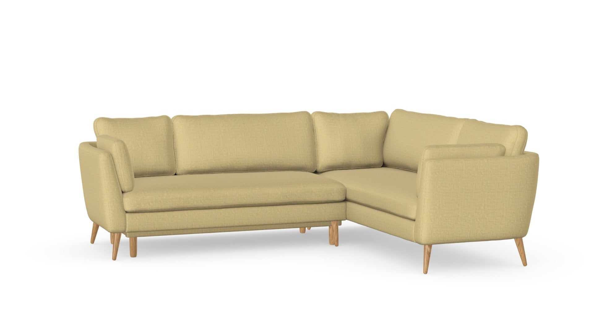 Jane Corner sofa with sleeping function, left