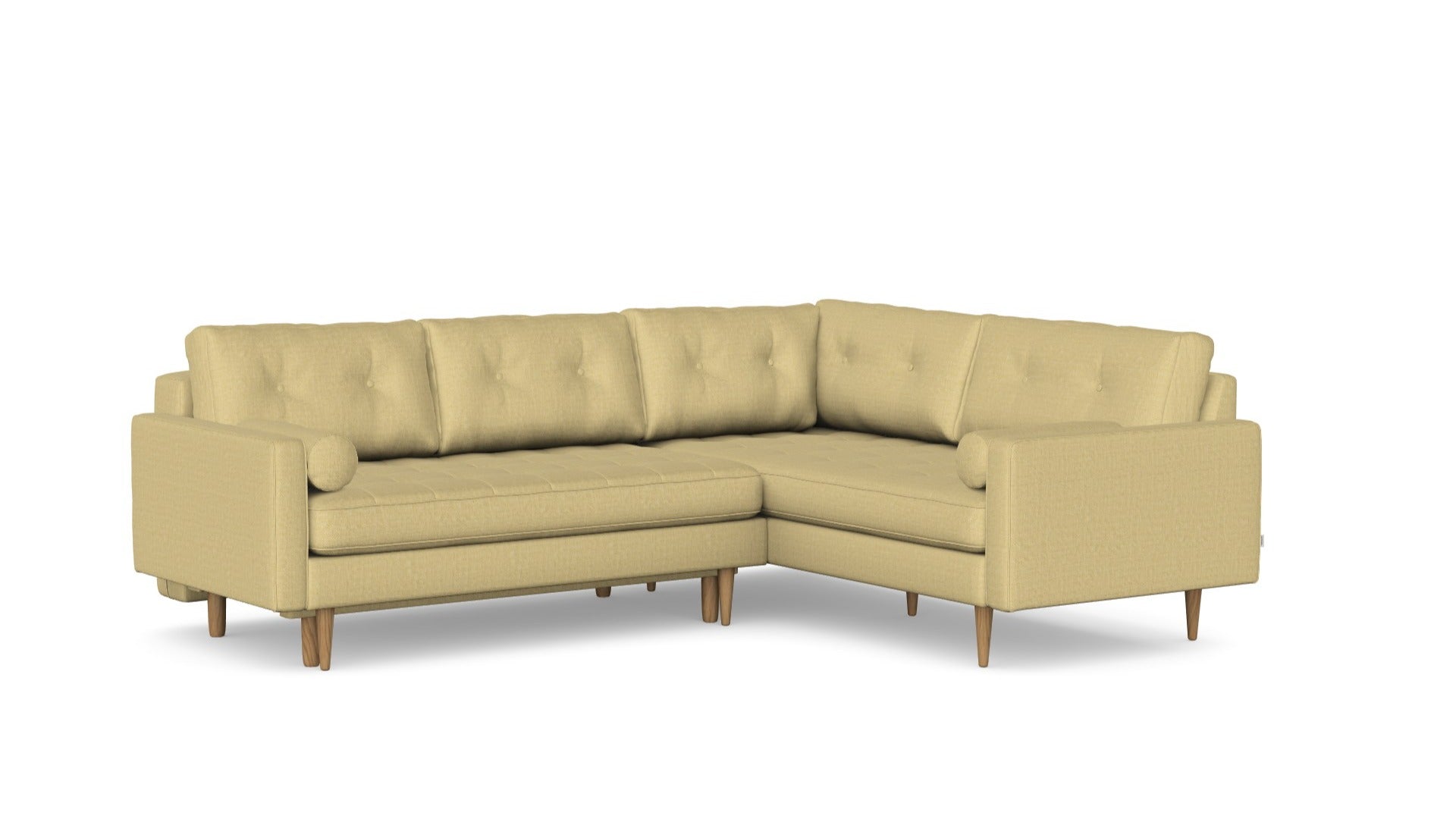 Esme Corner sofabed quilted, left
