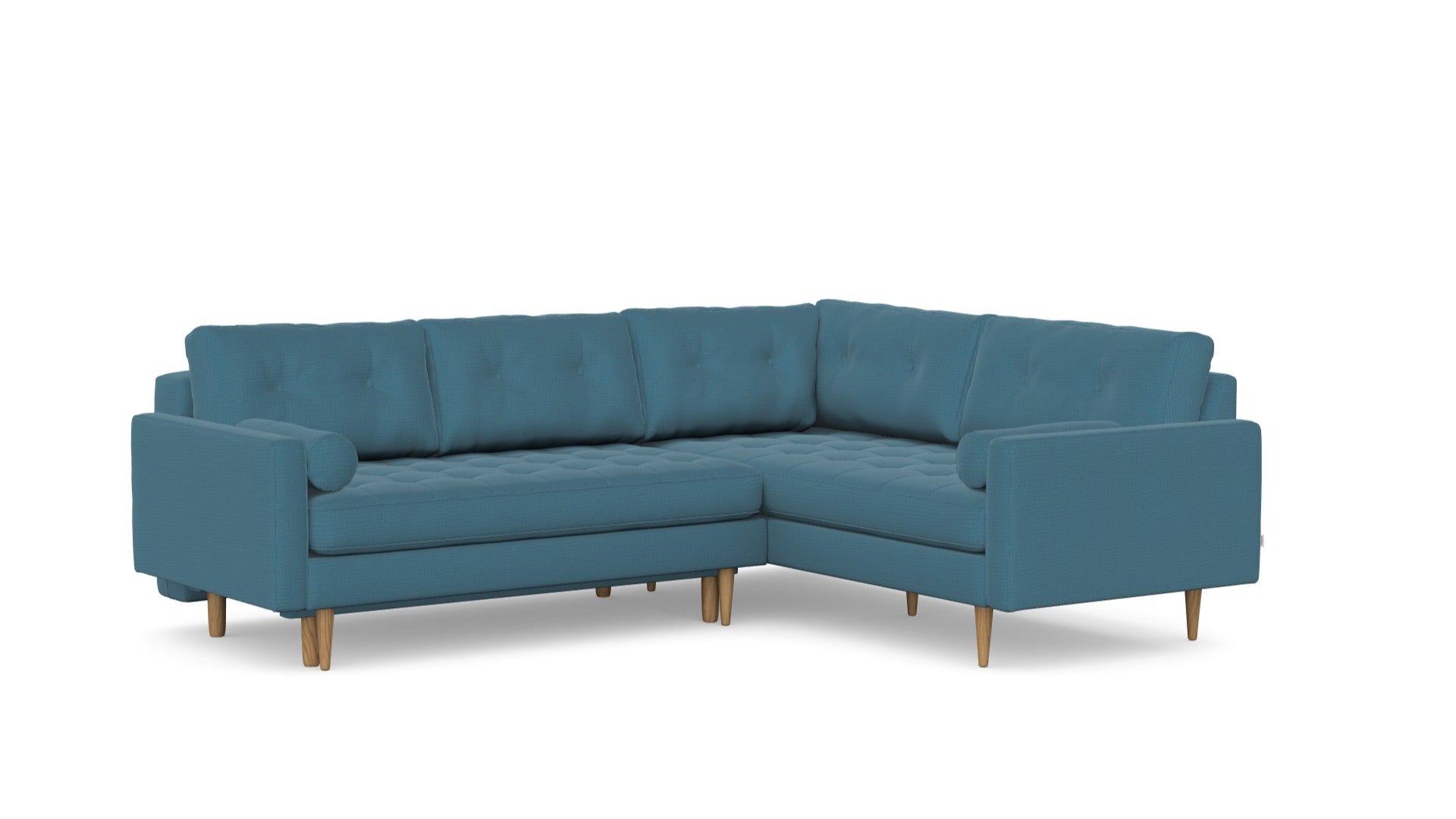 Esme Corner sofabed quilted, left