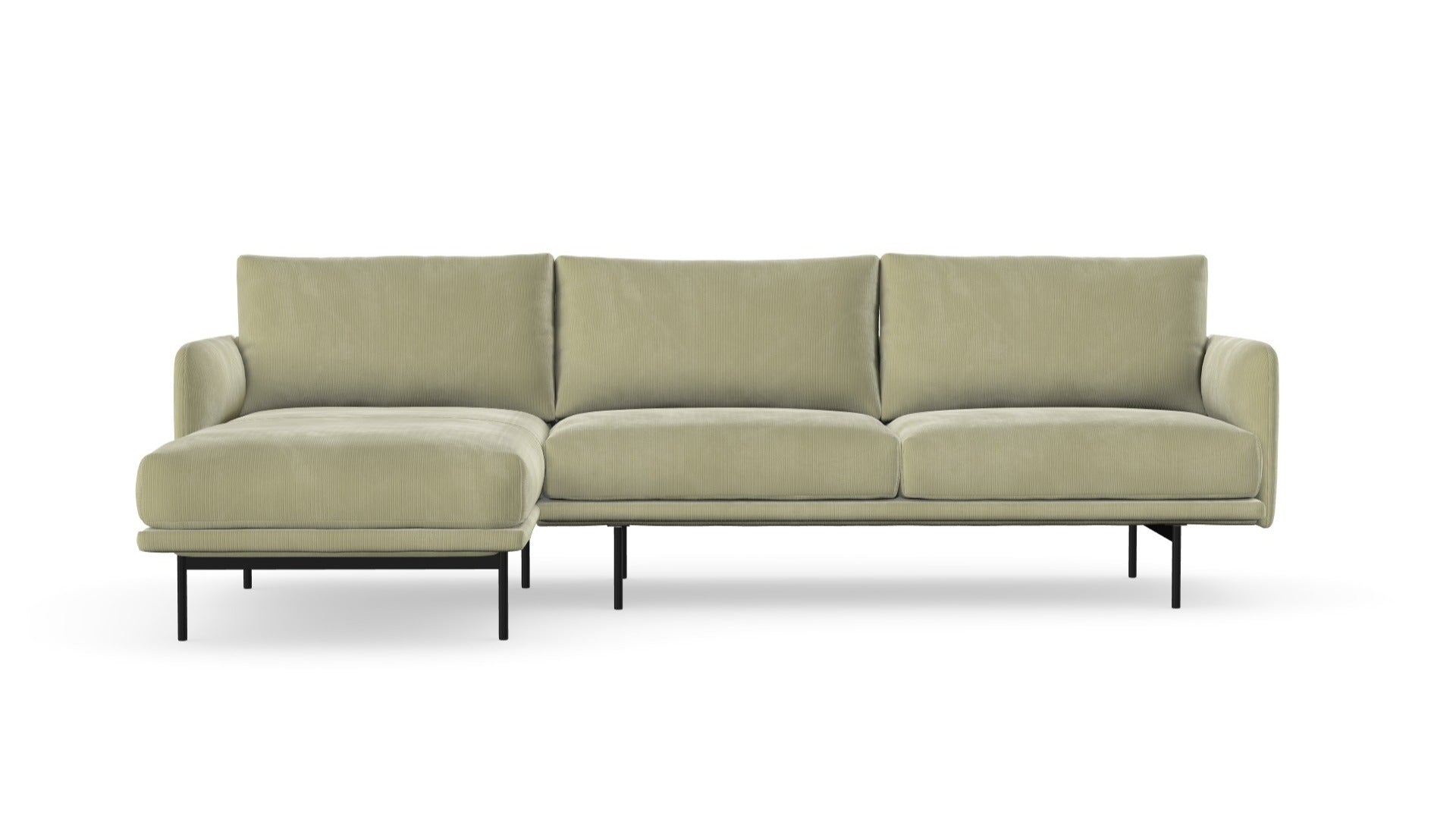 Uma sofa with chaise longue, right