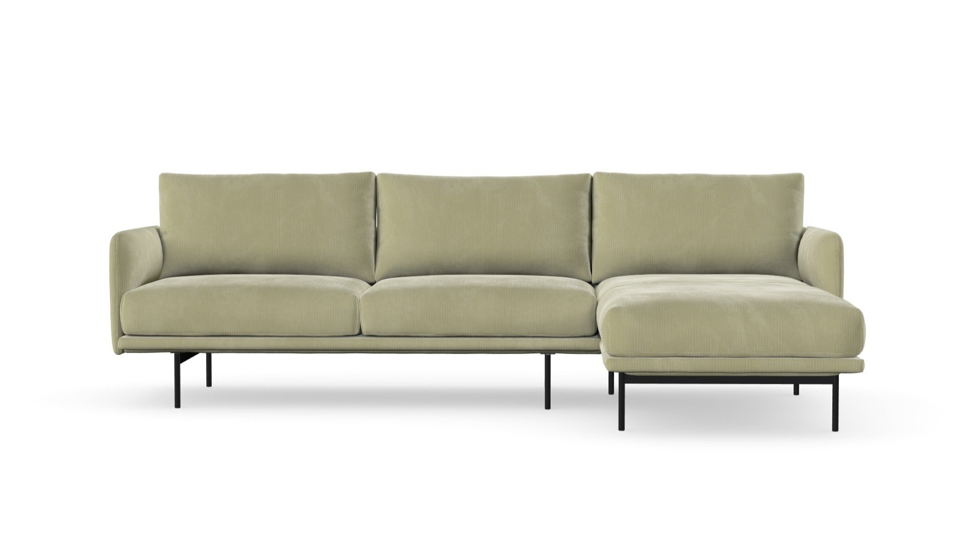 Sofa Uma z szezlongiem, lewa