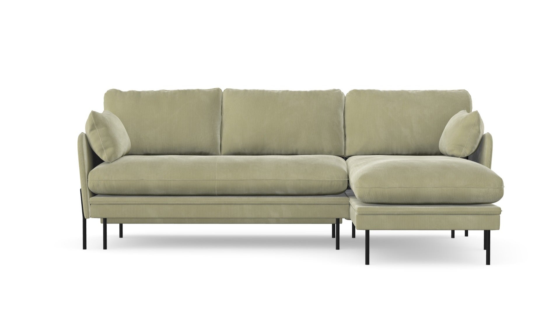 Bonnie sofabed with chaise longue