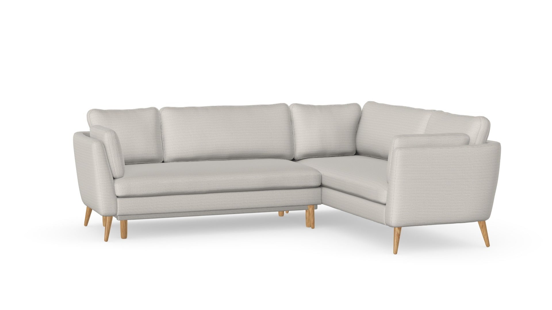 Jane Corner sofa with sleeping function, left
