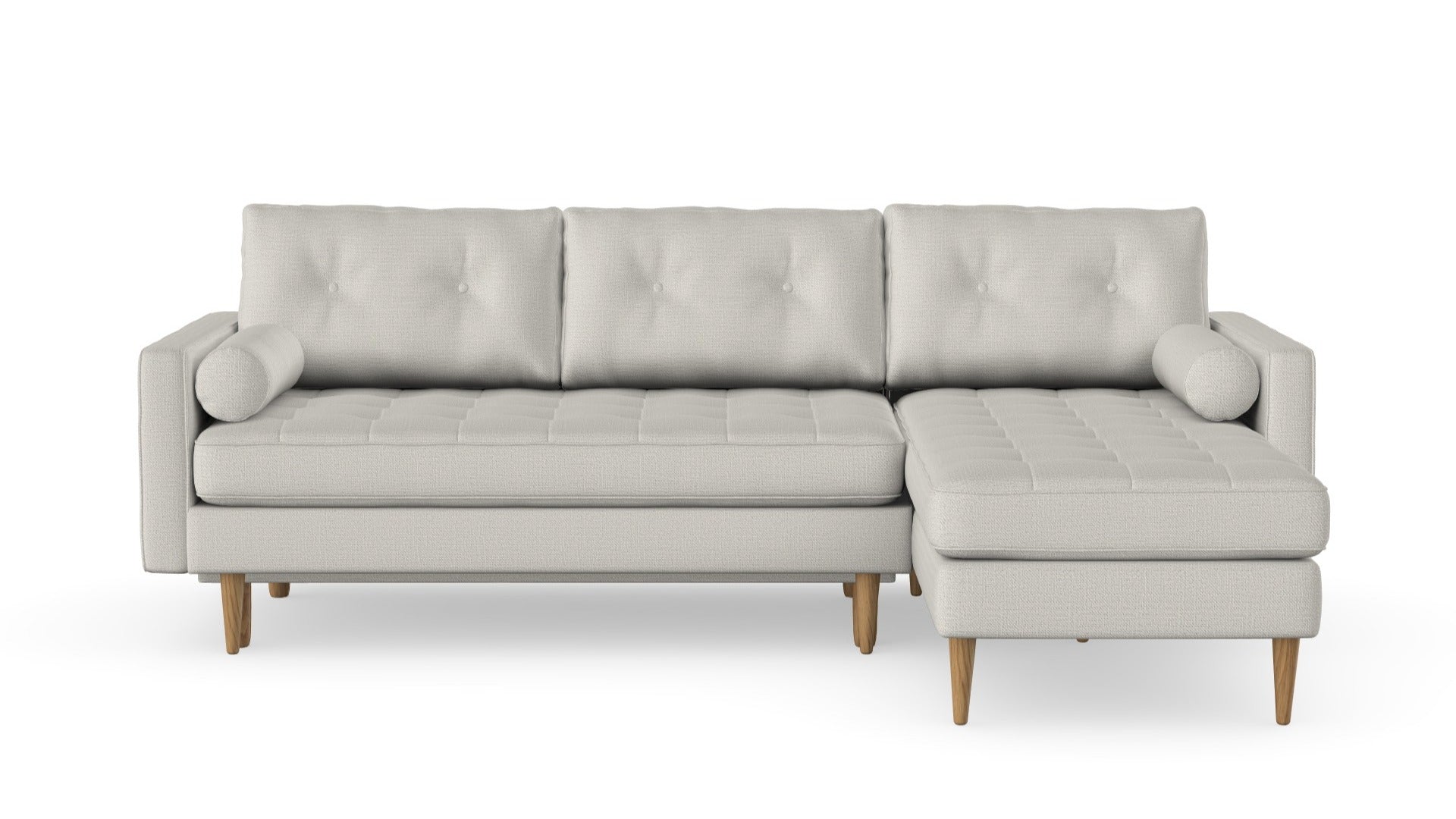 Esme quilted sofabed with a chaise longue