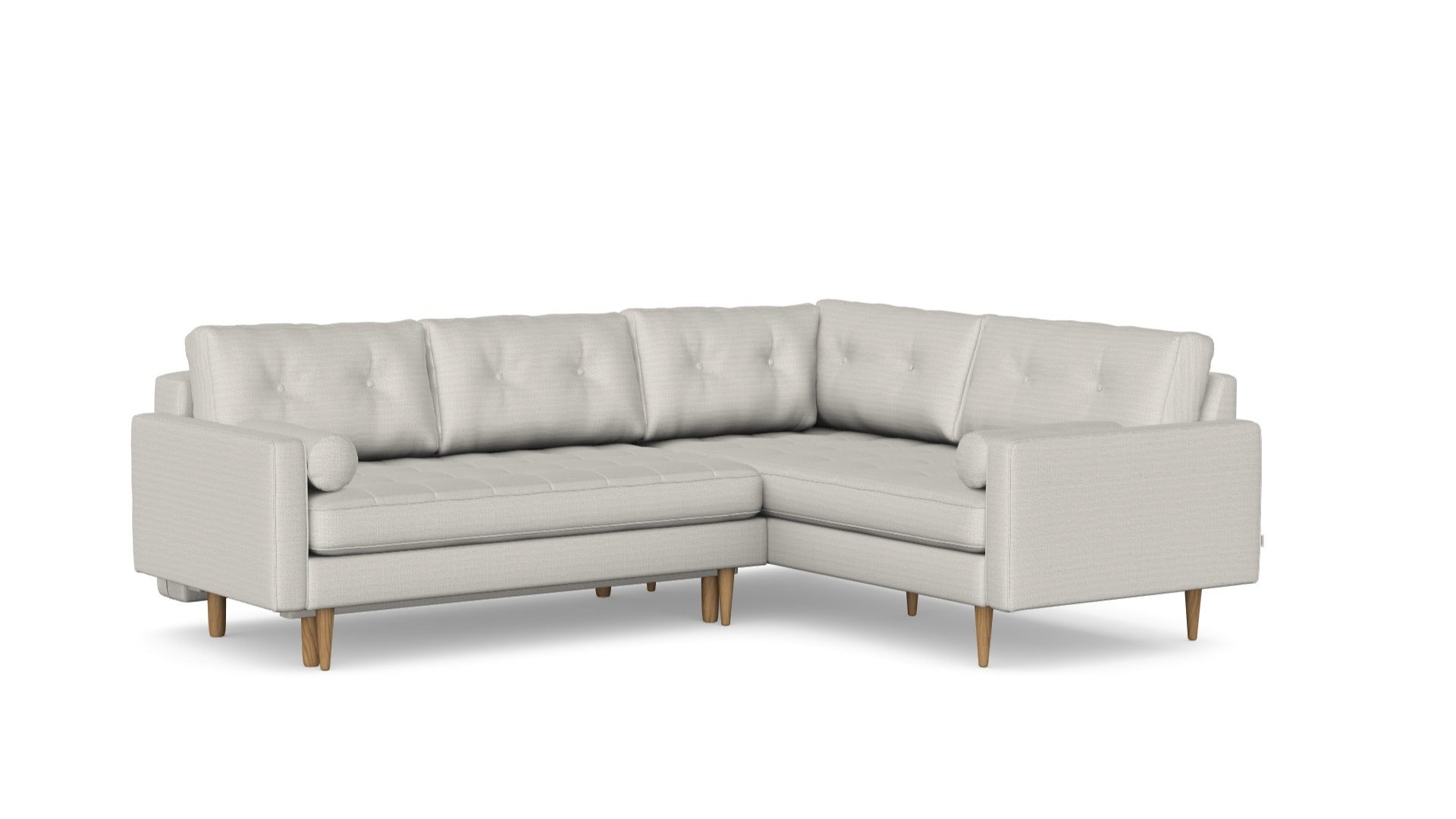 Esme Corner sofabed quilted, left