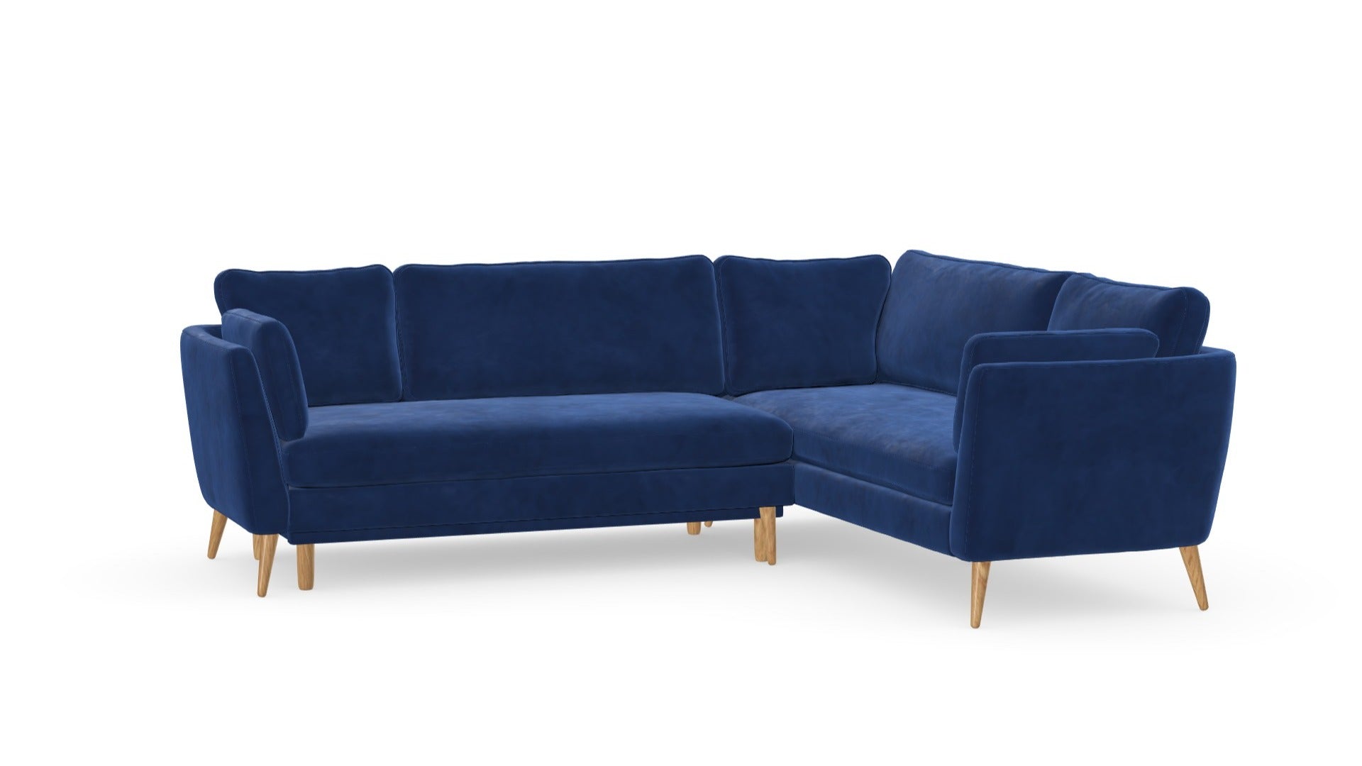 Jane Corner sofa with sleeping function, left