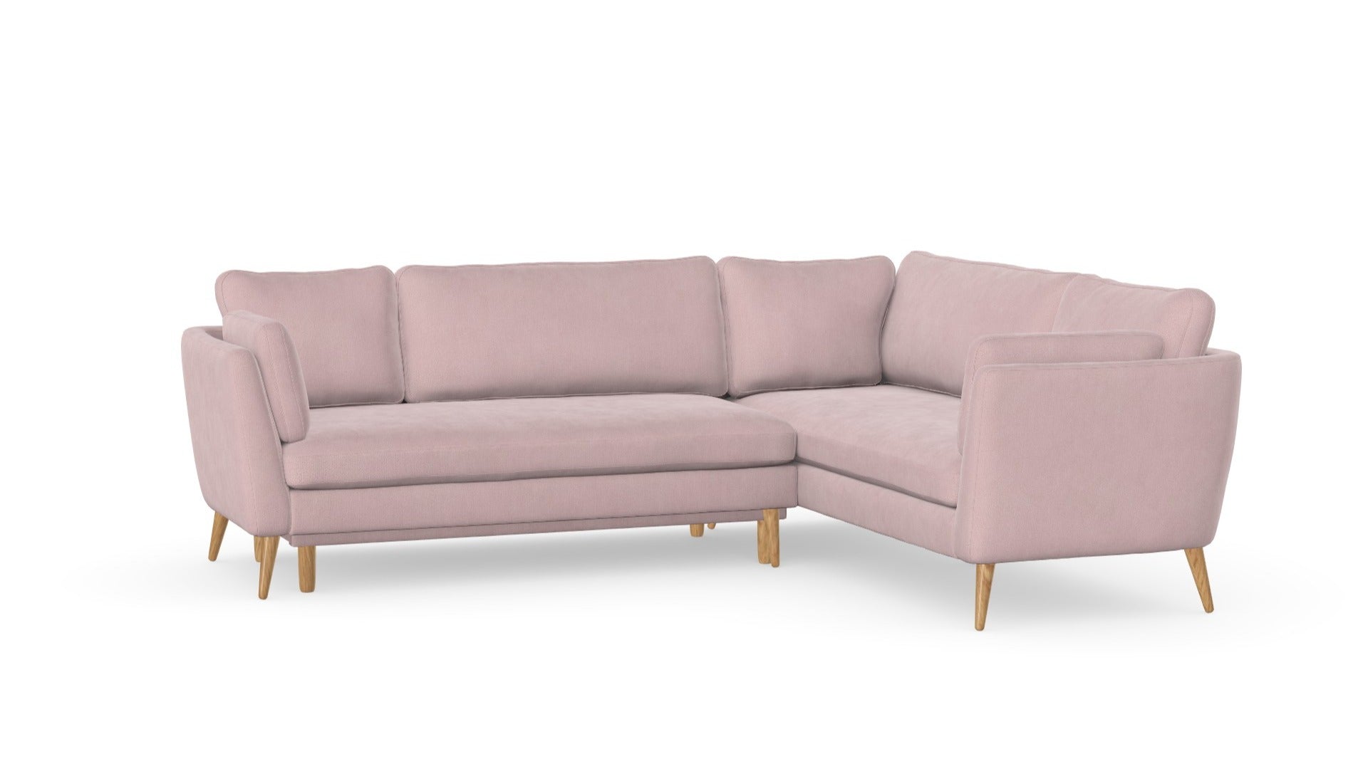 Jane Corner sofa with sleeping function, left