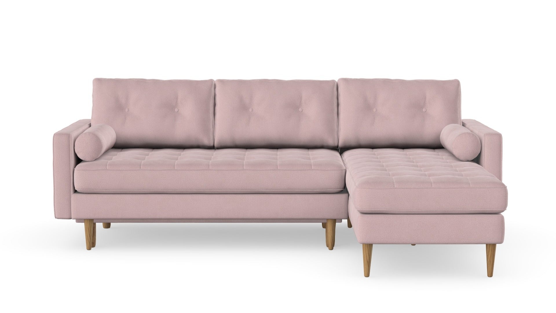 Esme quilted sofabed with a chaise longue