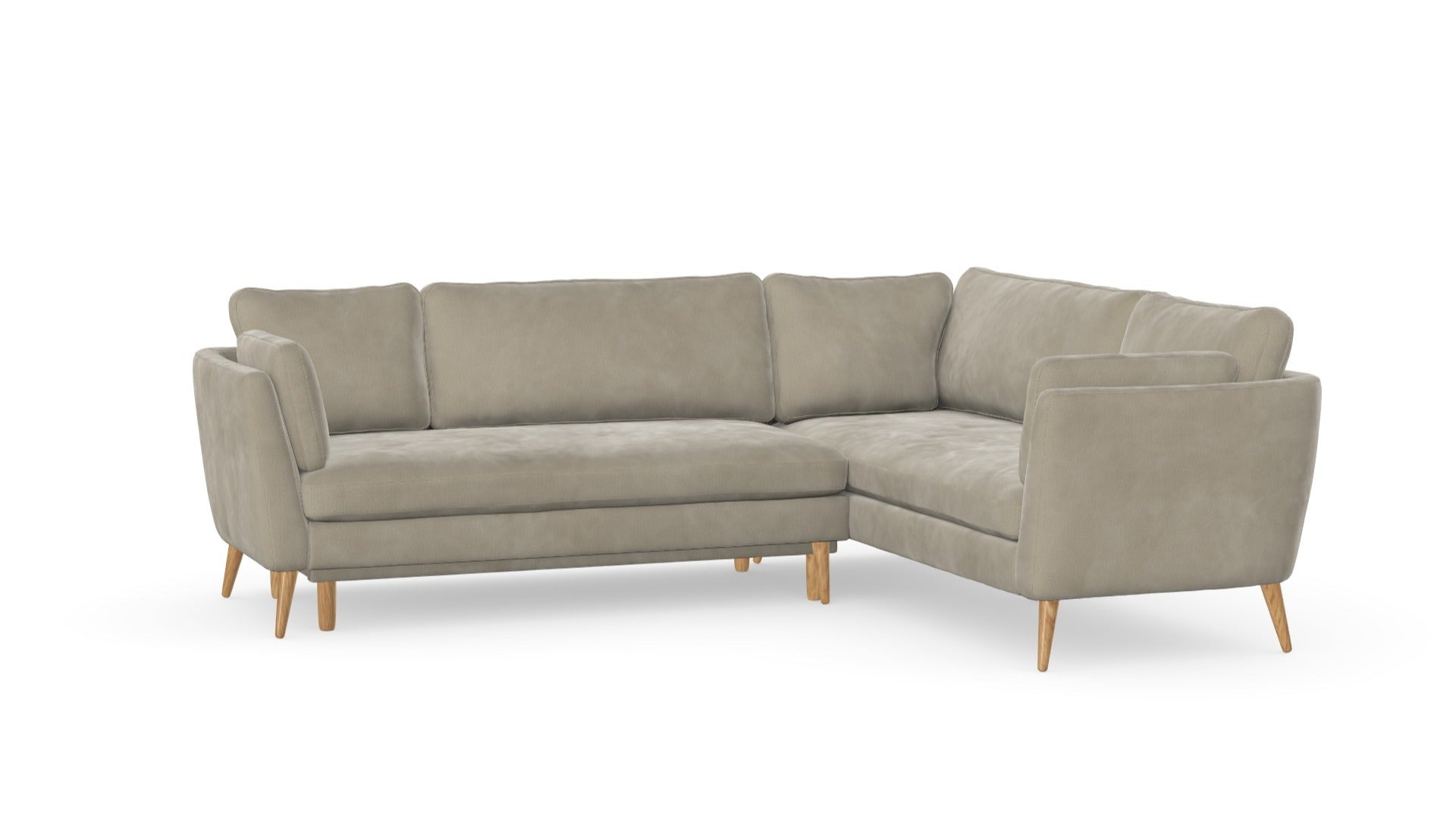 Jane Corner sofa with sleeping function, left