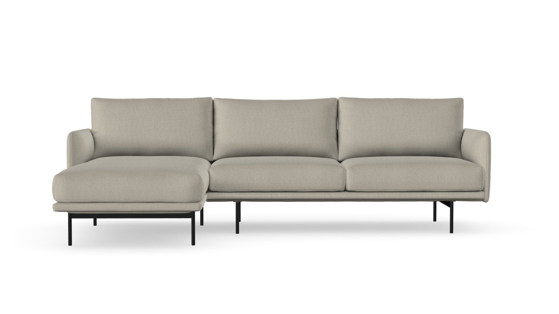 Uma sofa with chaise longue, right