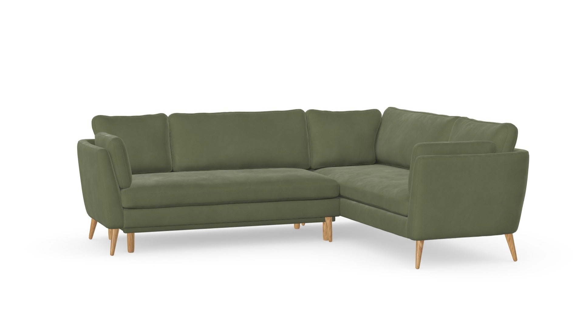 Jane Corner sofa with sleeping function, left