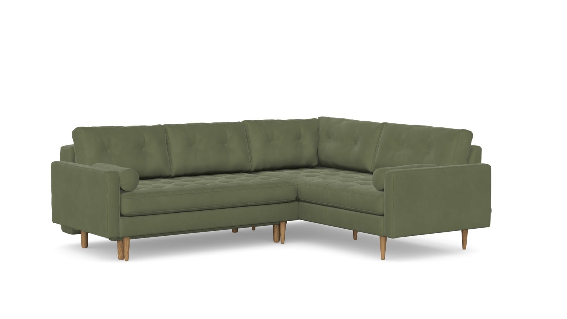 Esme Corner sofabed quilted, left