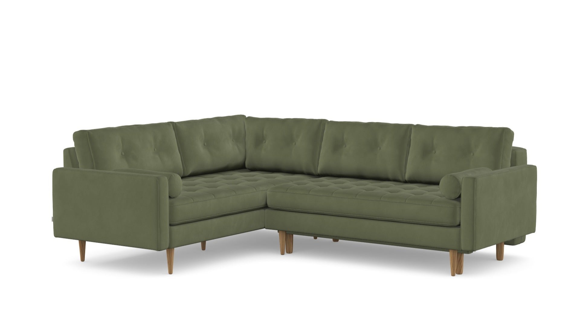 Esme Corner sofabed quilted, right