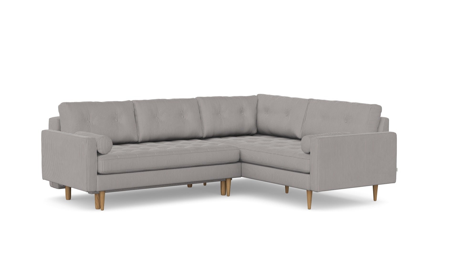 Esme Corner sofabed quilted, left