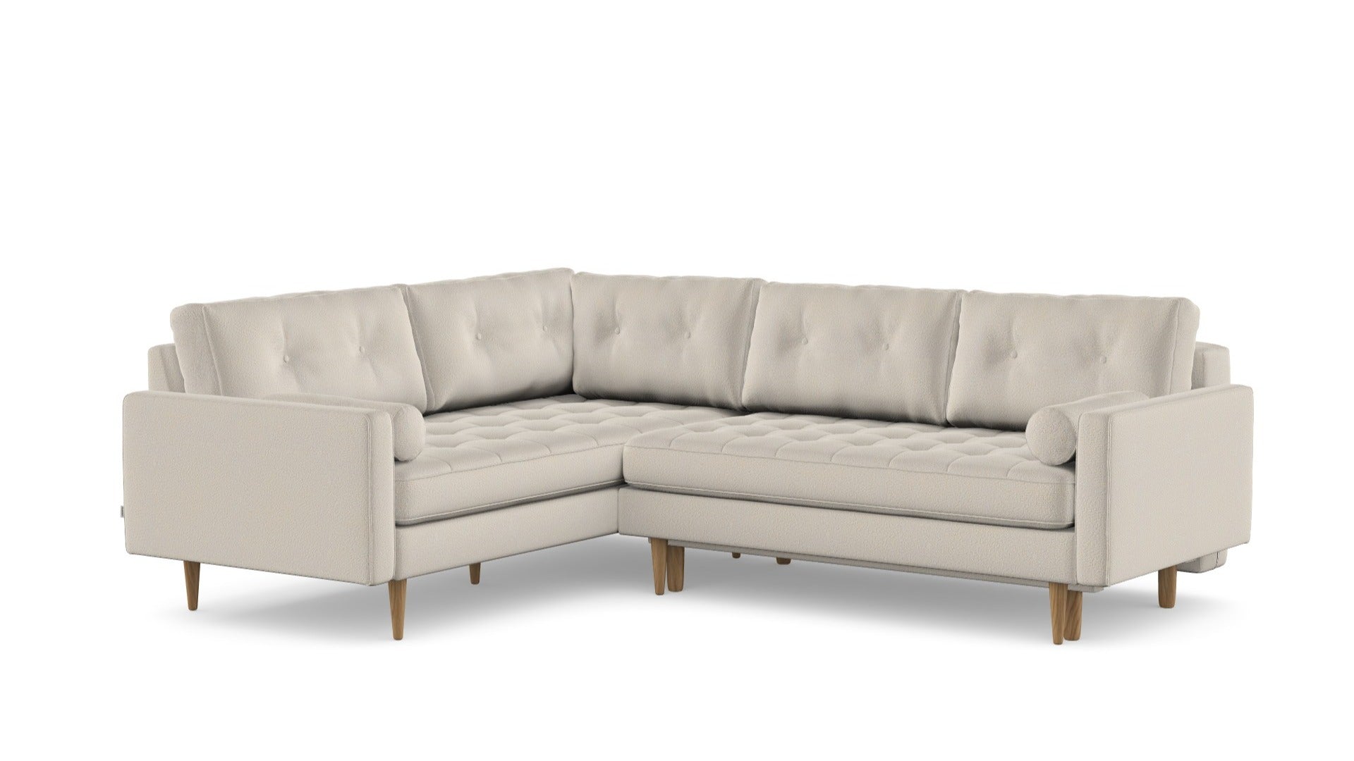 Esme Corner sofabed quilted, right