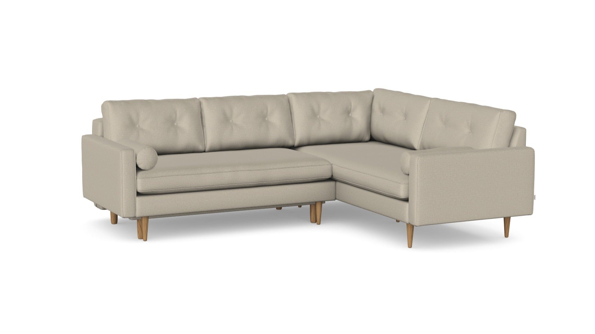 Esme Ecksofa mit Schlaffunktion, links