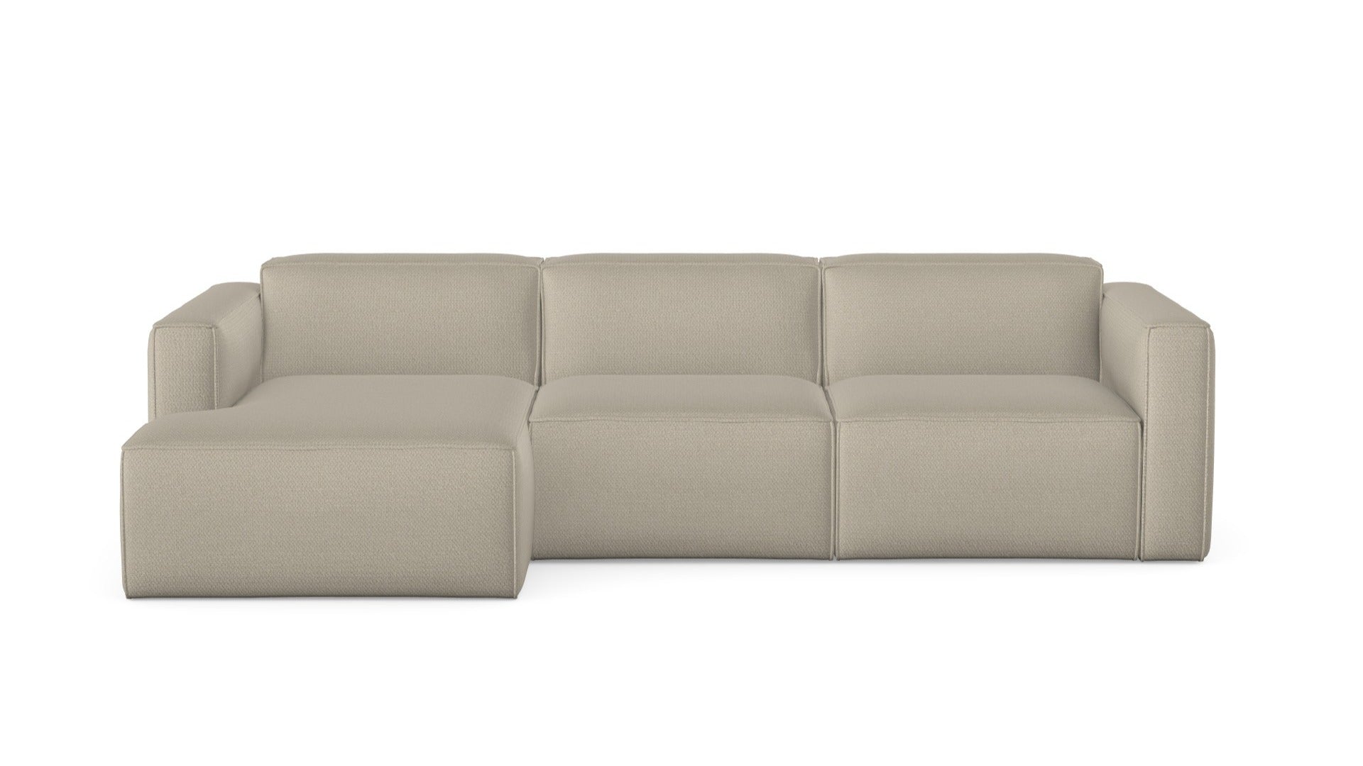 Sofa Slay z szezlongiem, prawa