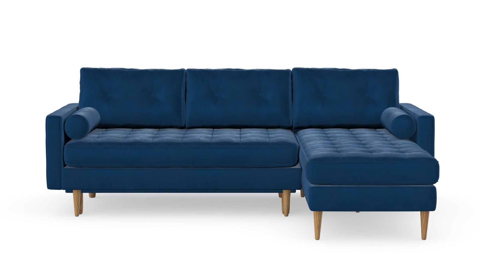 Esme quilted sofabed with a chaise longue