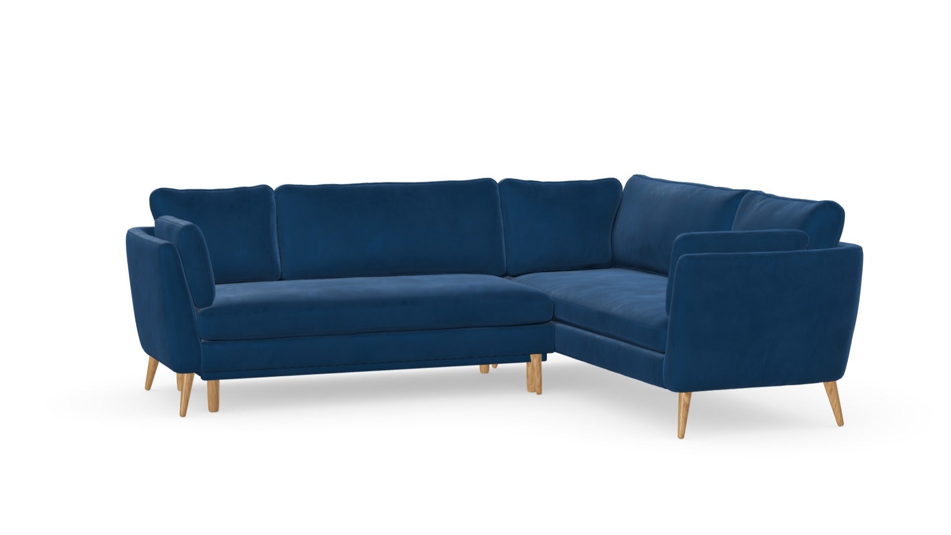 Jane Corner sofa with sleeping function, left