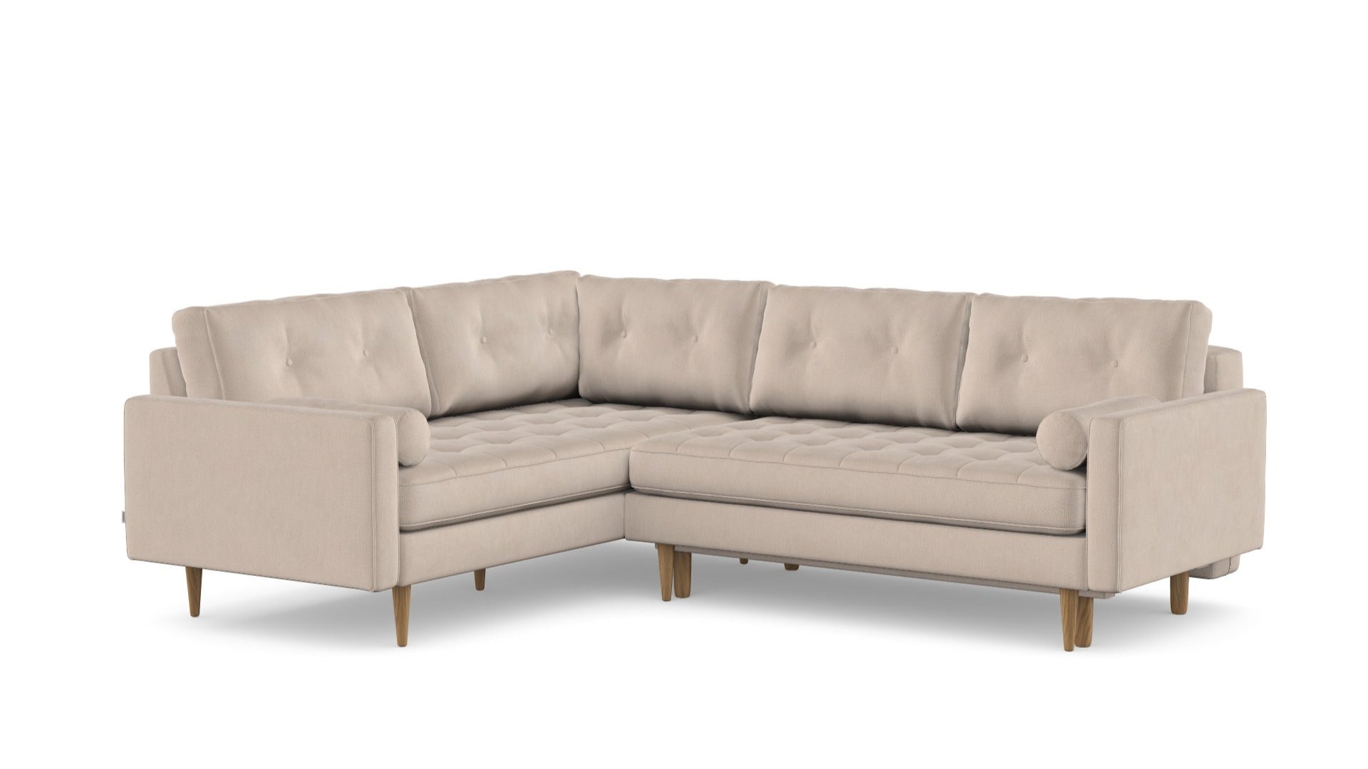 Esme Corner sofabed quilted, right