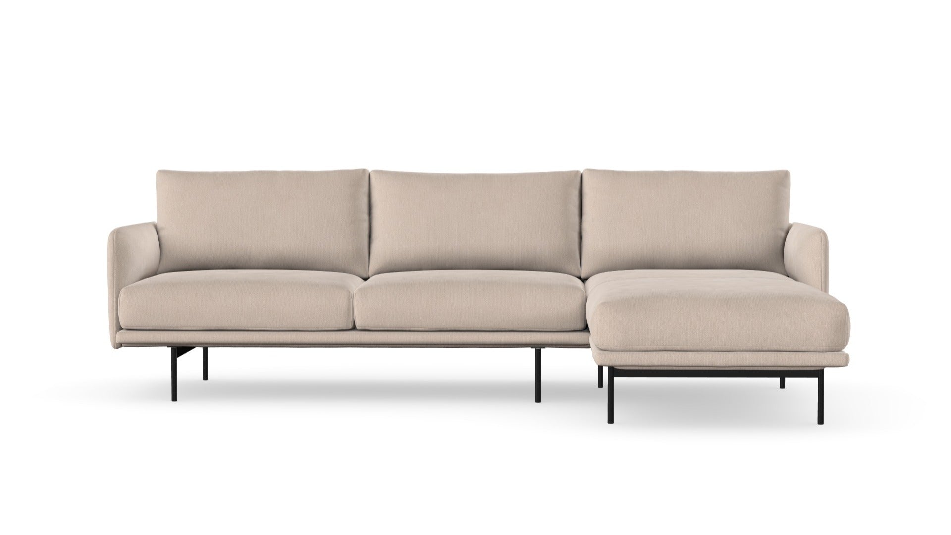 Uma Sofa mit Chaiselongue, links