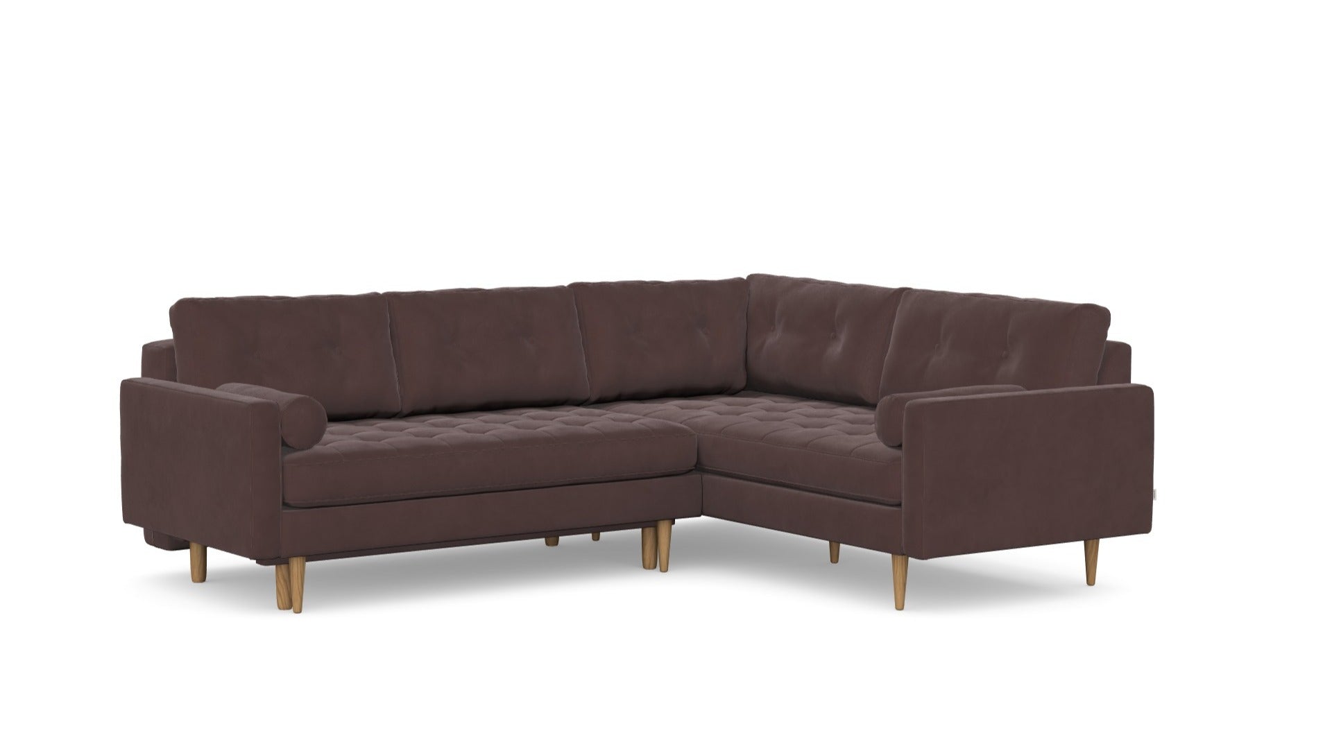 Esme Corner sofabed quilted, left