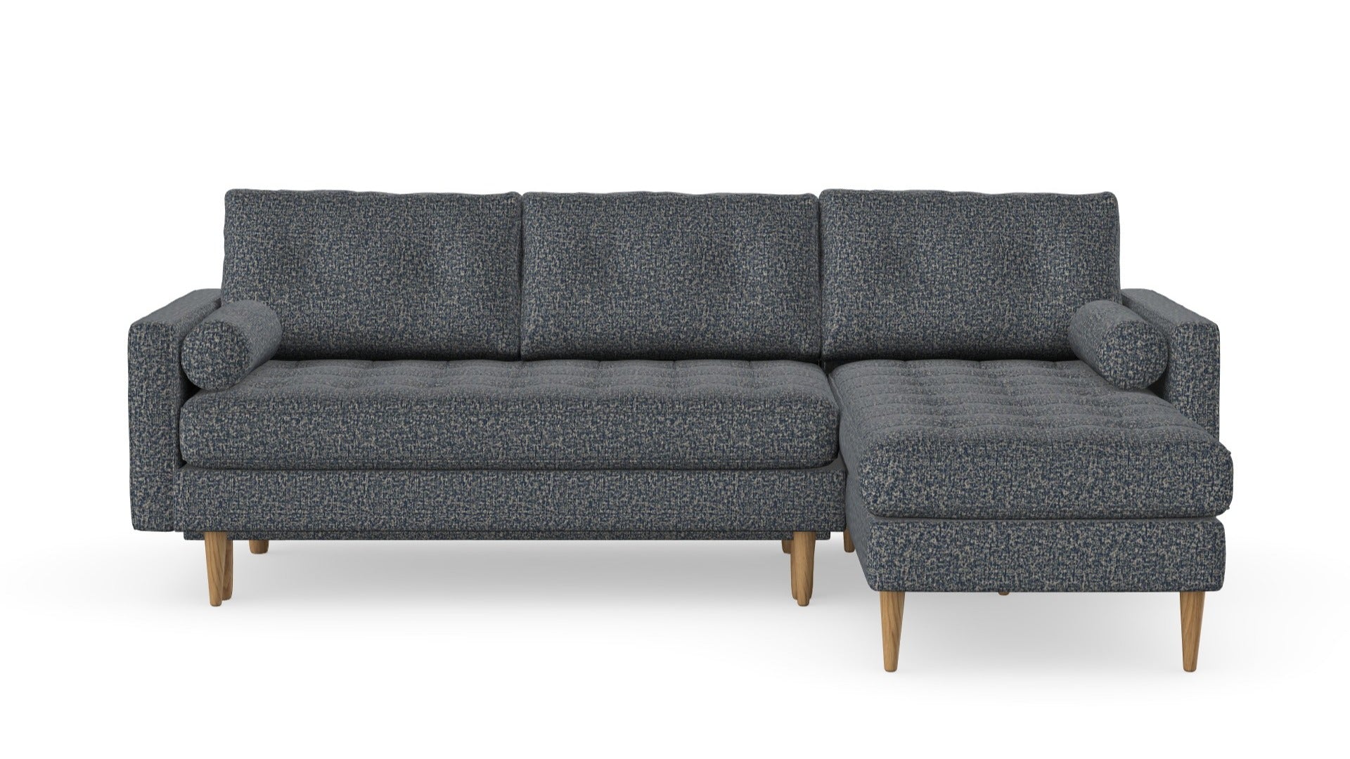 Esme quilted sofabed with a chaise longue