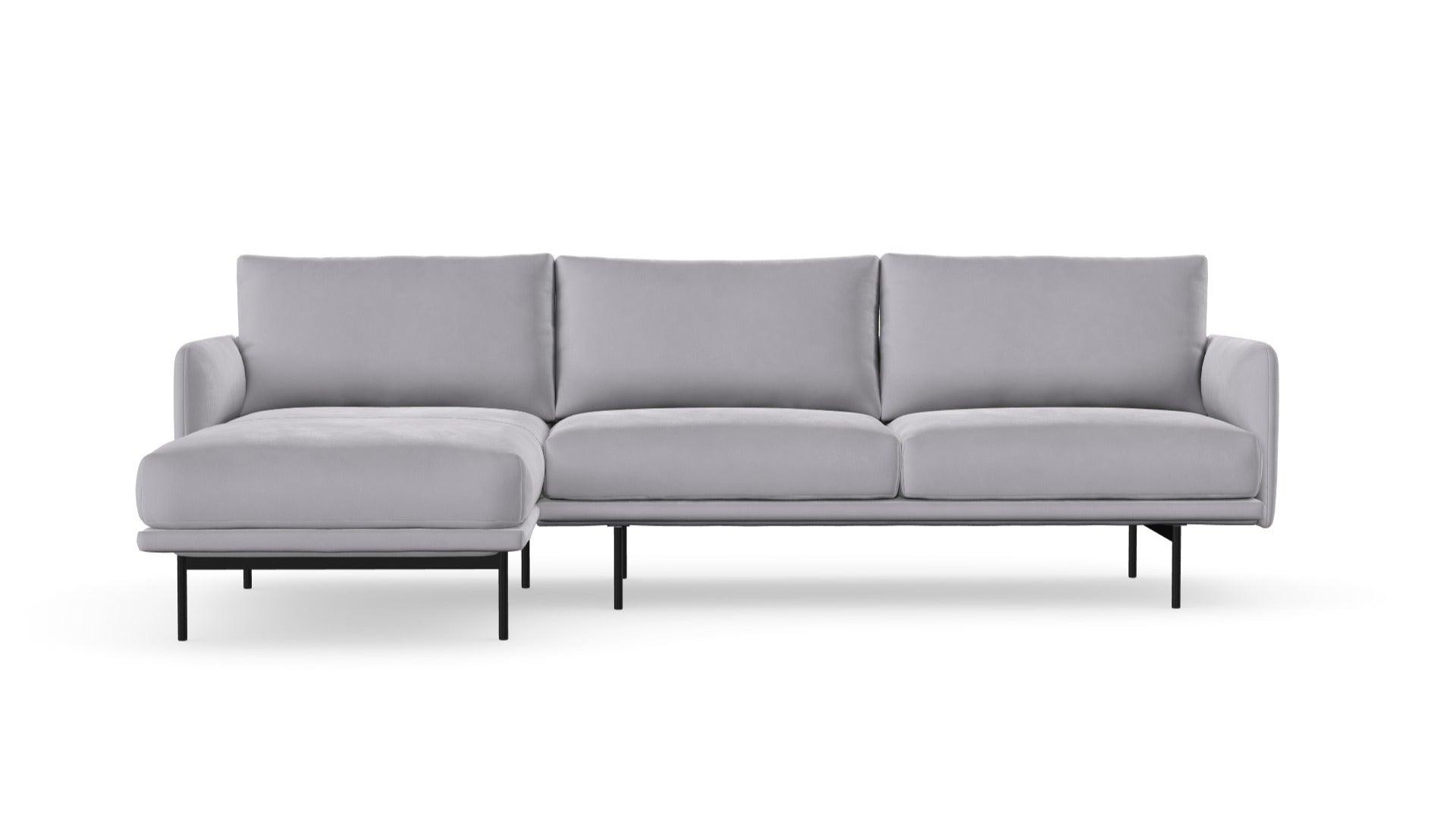 Uma sofa with chaise longue, right