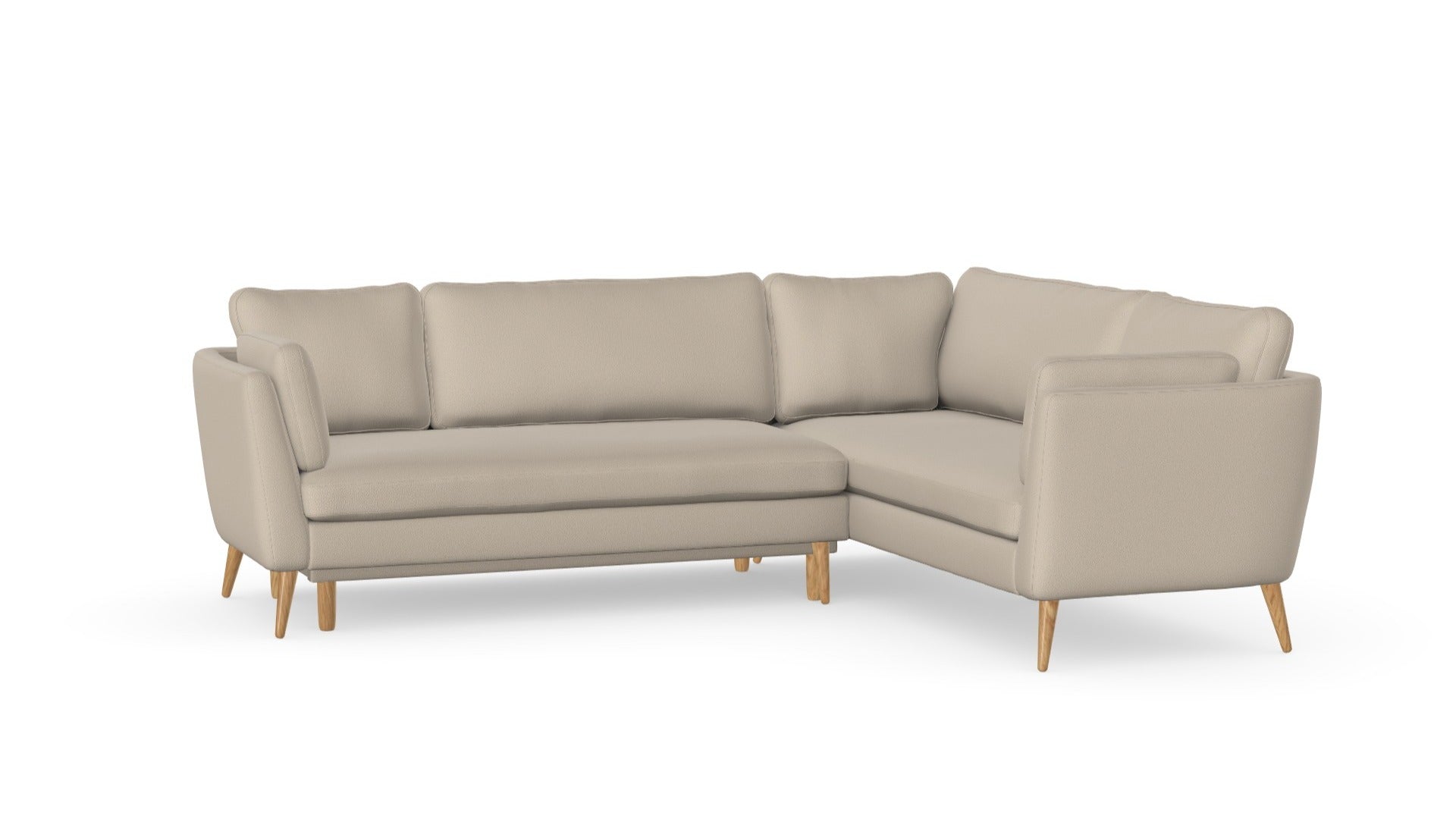 Jane Corner sofa with sleeping function, left