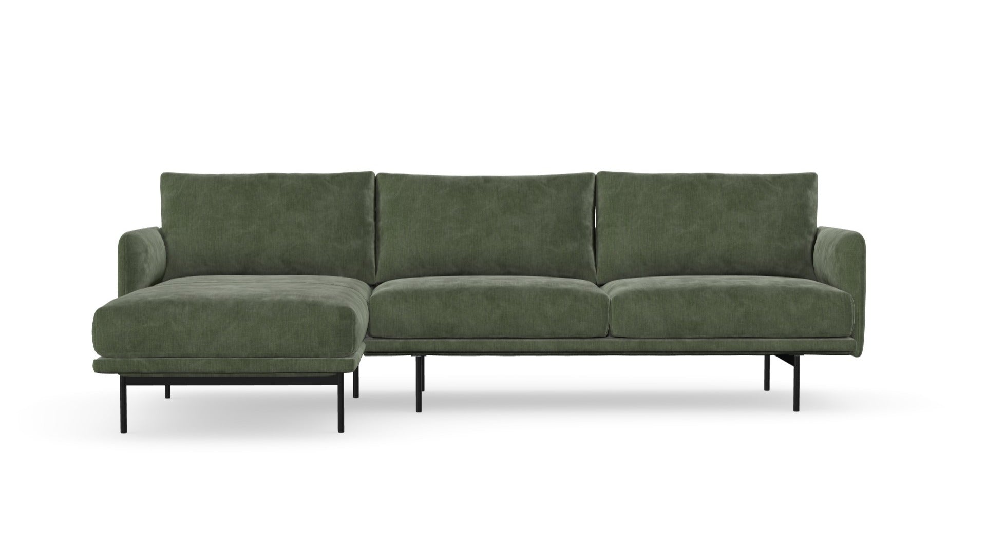 Uma sofa with chaise longue, right