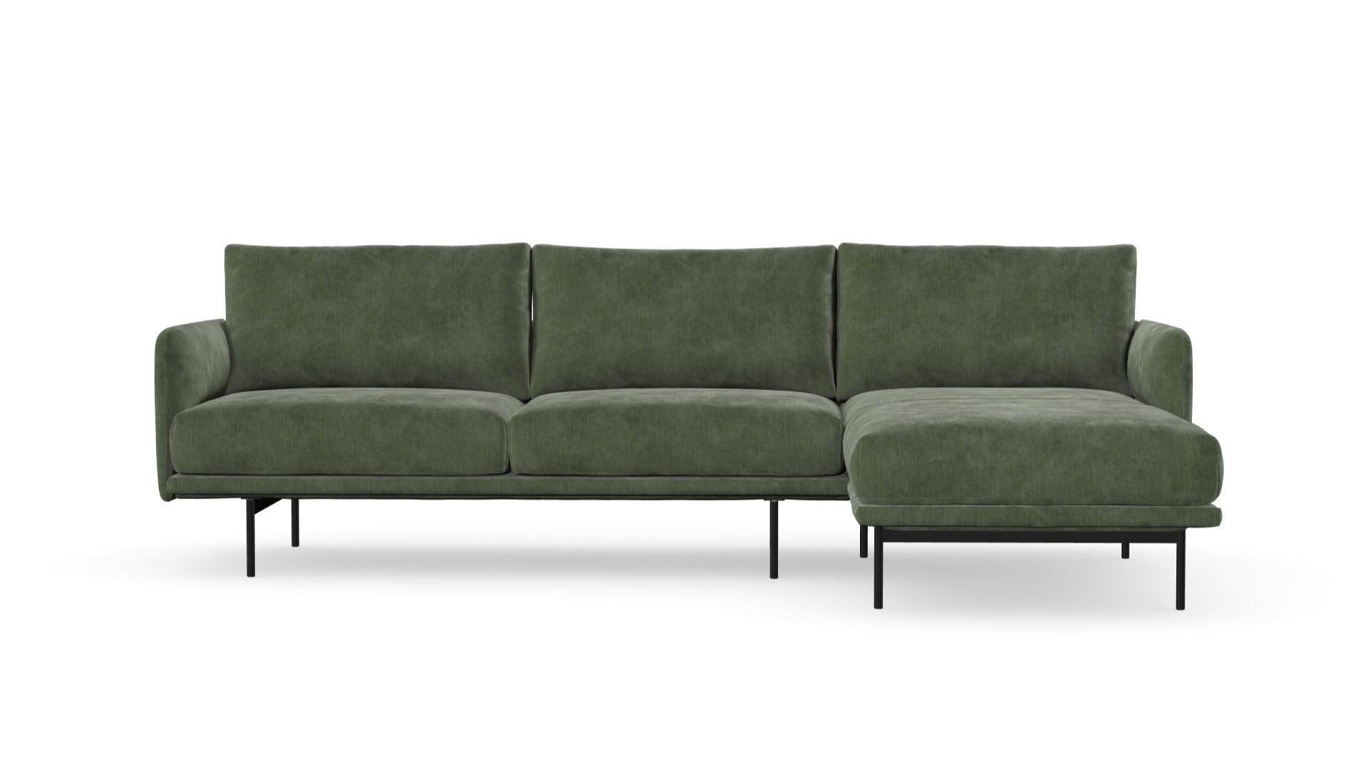 Sofa Uma z szezlongiem, lewa