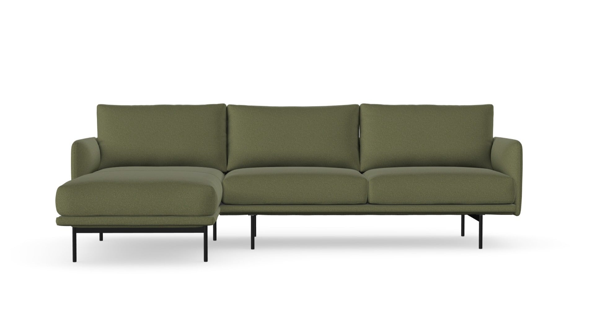 Sofa Uma z szezlongiem, prawa
